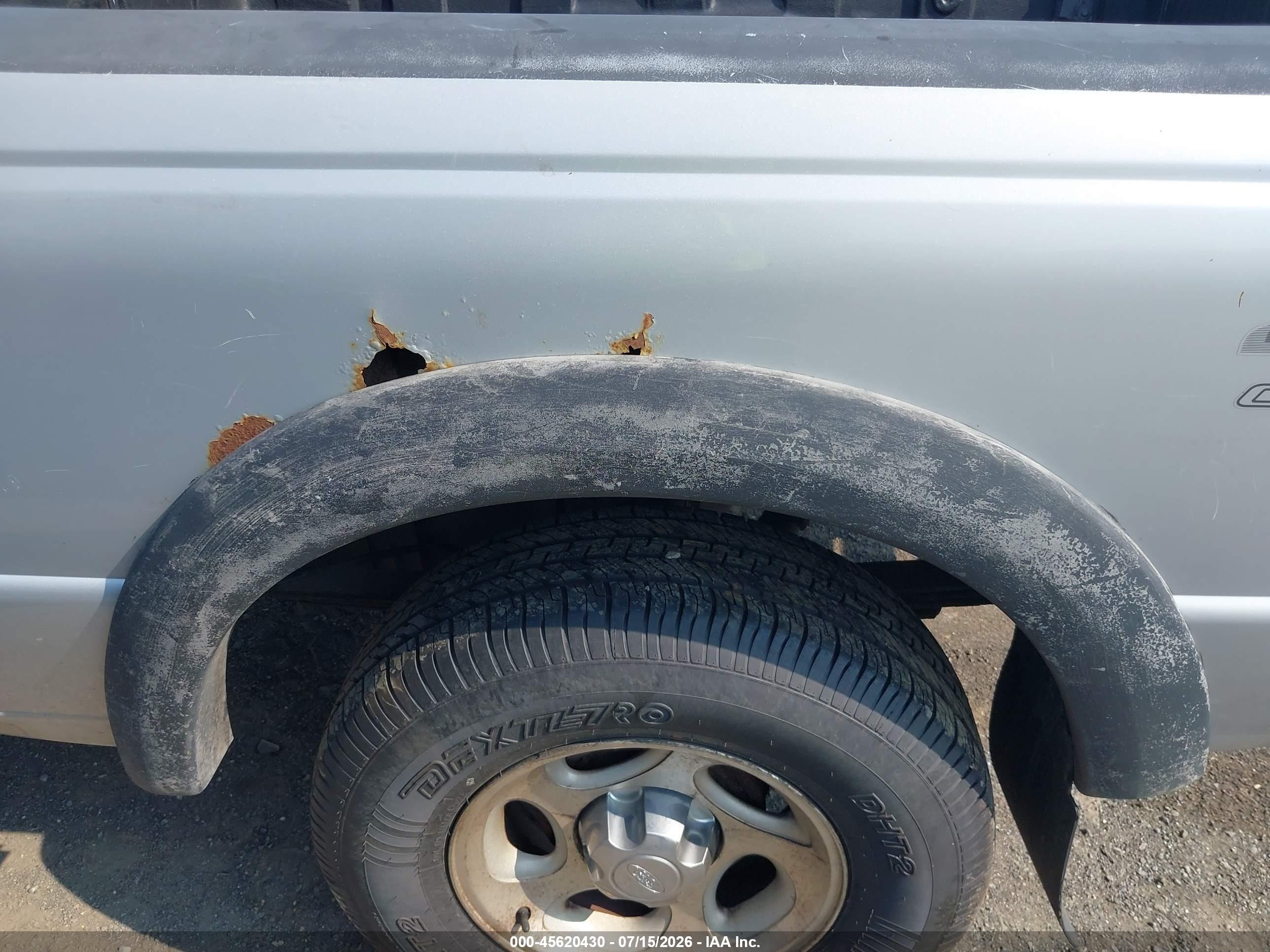 2001 Ford Ranger Edge/xlt Silver vin: 1FTZR15E01TA60951