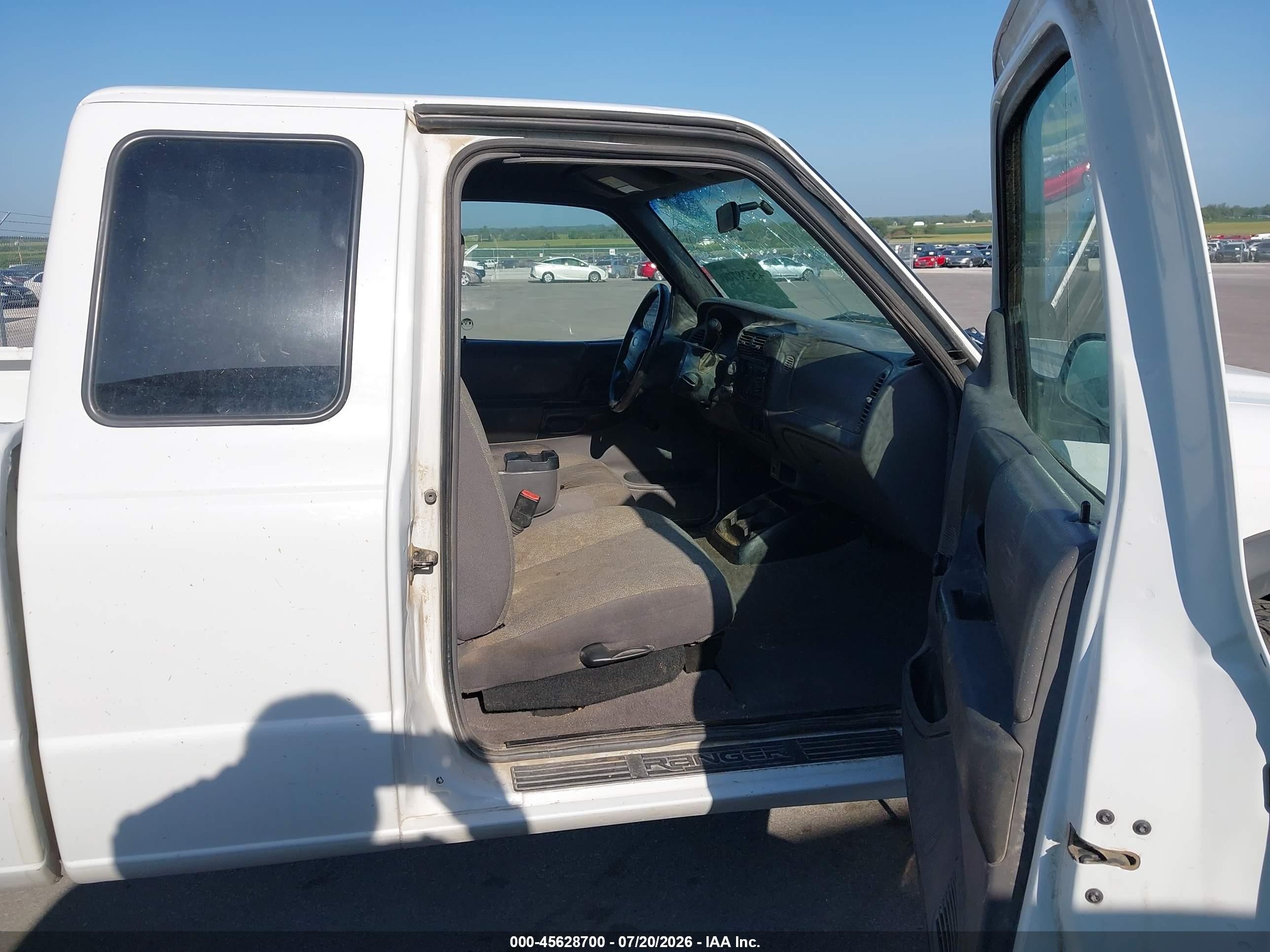 2002 Ford Ranger Xlt White vin: 1FTZR15E02PA64041