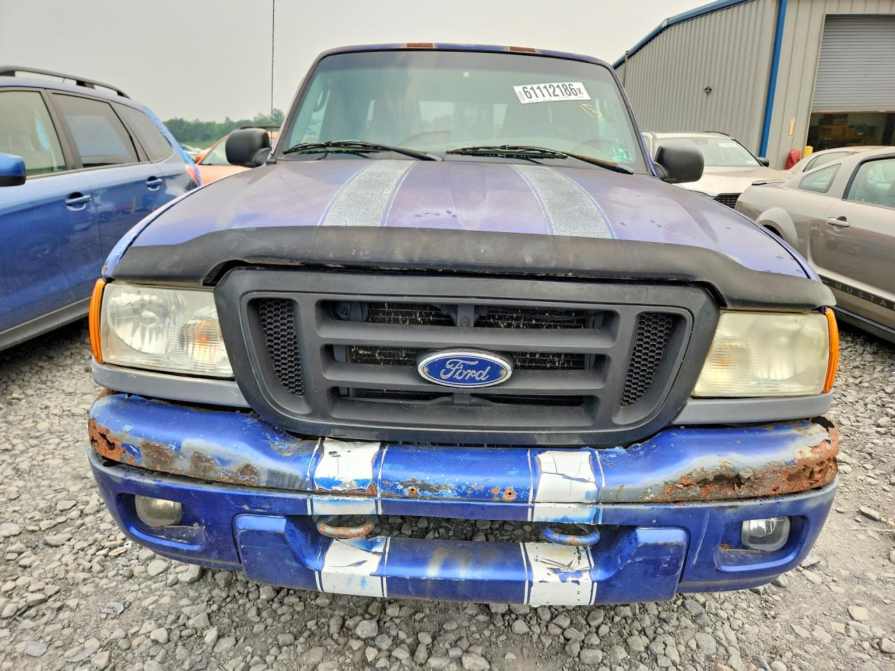 2005 Ford Ranger Super Cab Blue vin: 1FTZR15E05PA68904