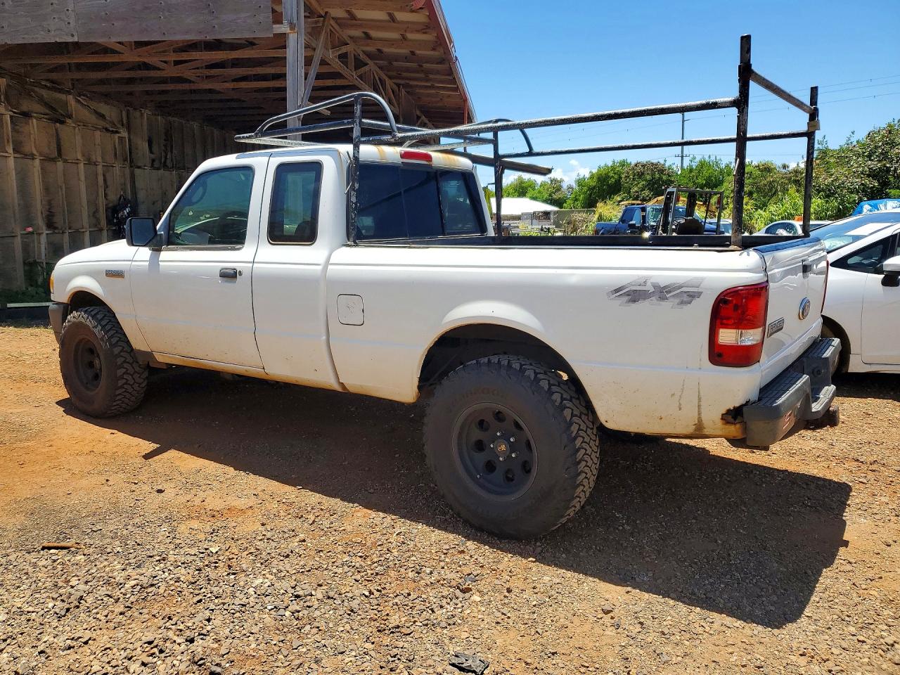 2006 Ford Ranger Super Cab White vin: 1FTZR15E06PA20899