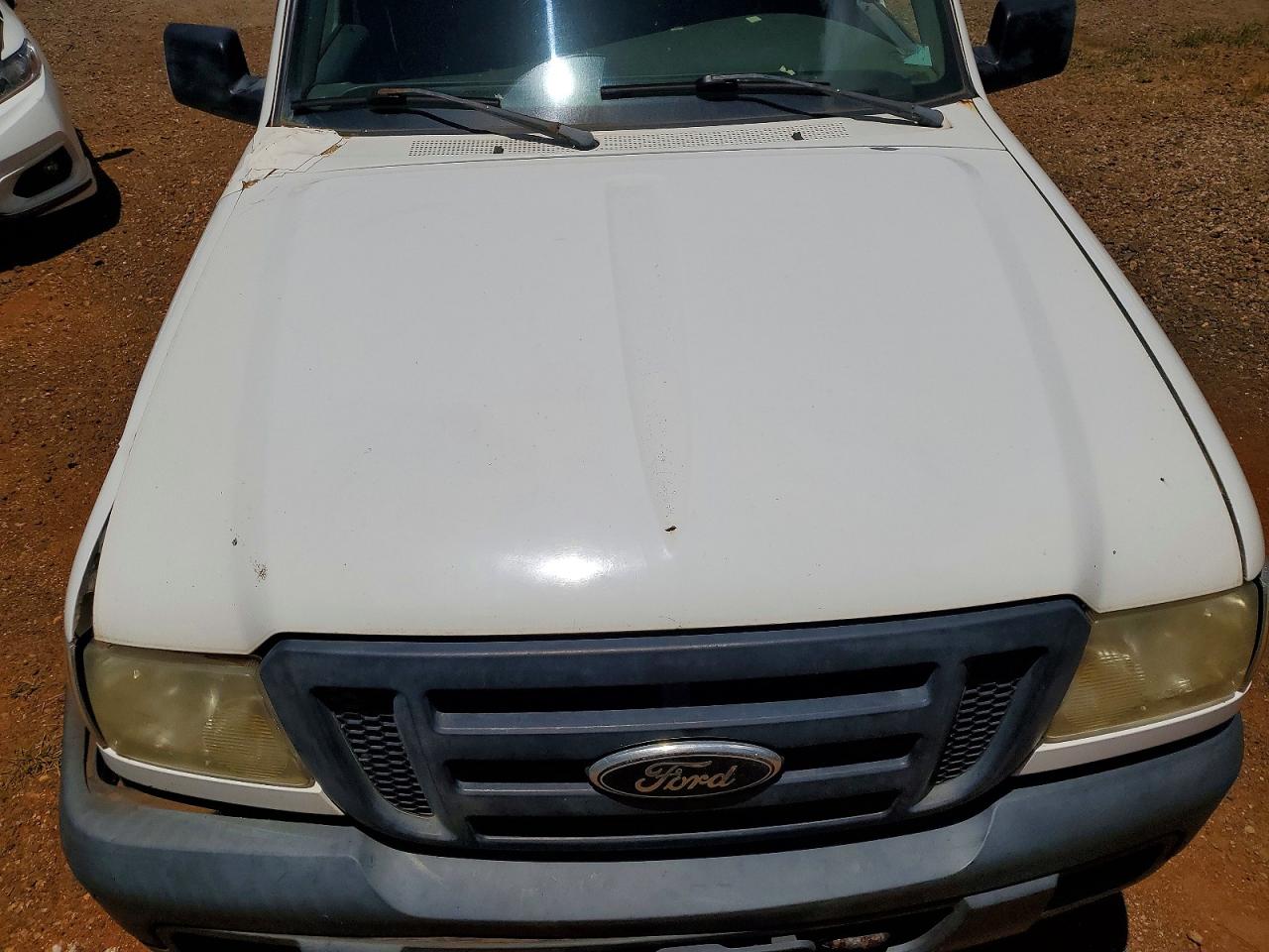 2006 Ford Ranger Super Cab White vin: 1FTZR15E06PA20899