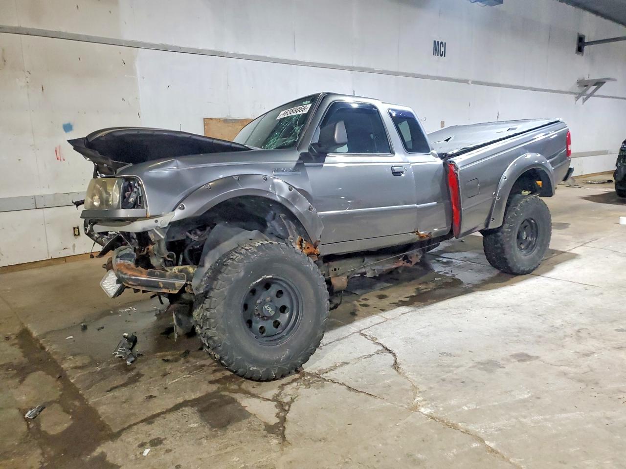 2006 Ford Ranger Super Cab Gray vin: 1FTZR15E06PA29537