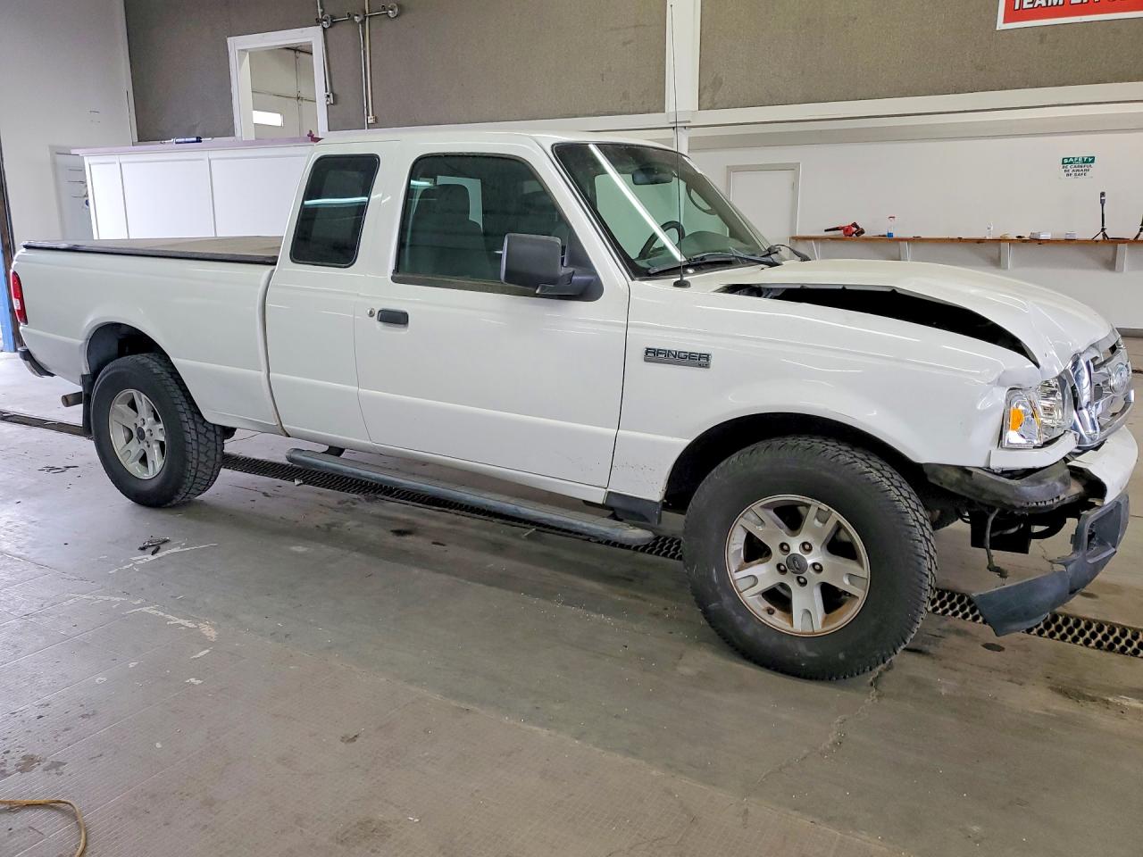 2006 Ford Ranger Super Cab White vin: 1FTZR15E06PA65700