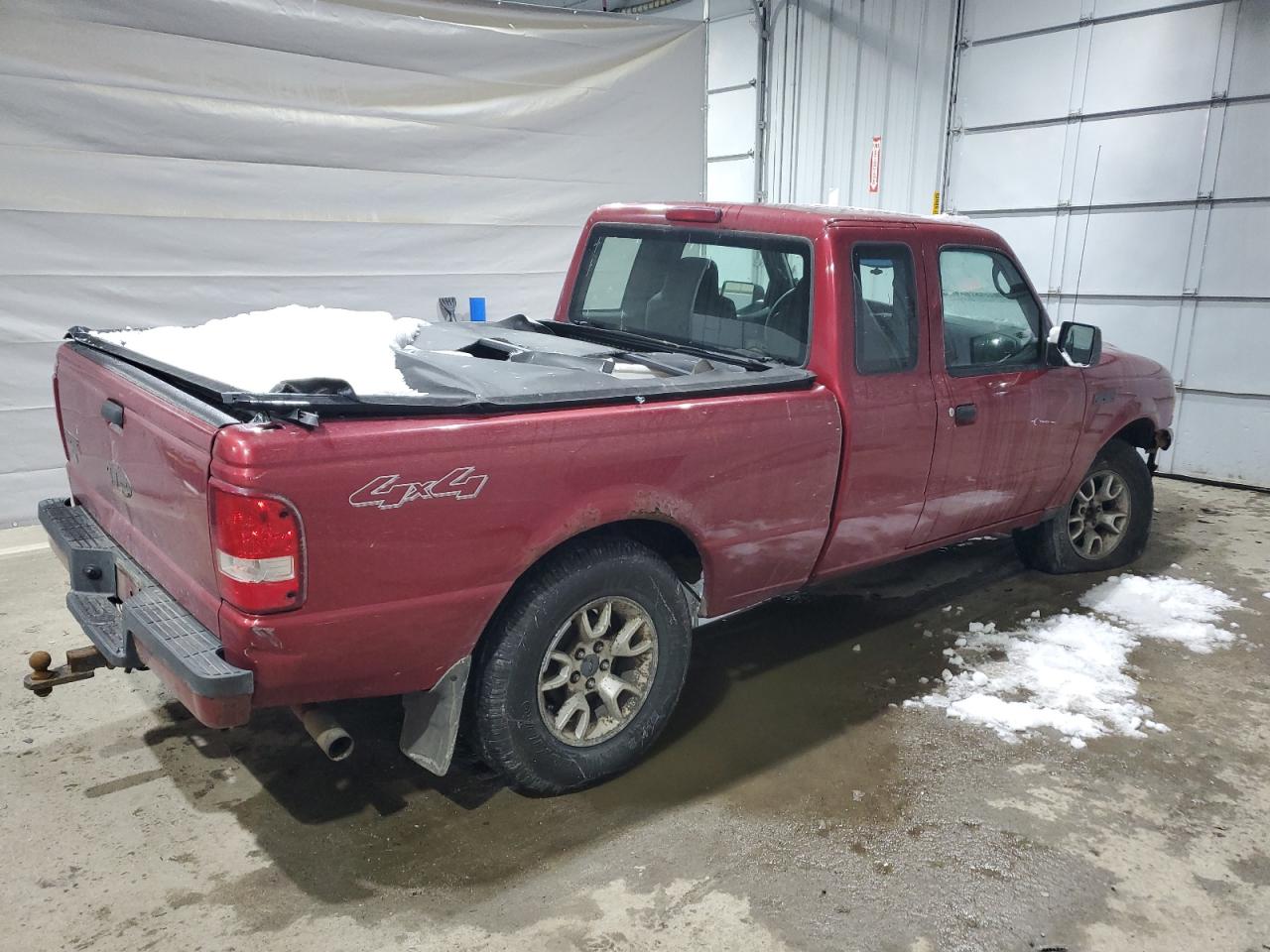 2007 Ford Ranger Super Cab Red vin: 1FTZR15E07PA48767