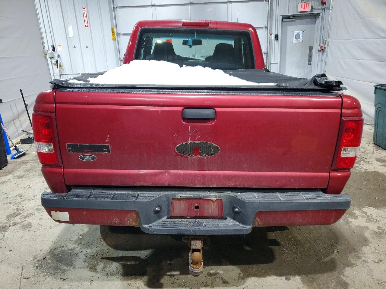 2007 Ford Ranger Super Cab Red vin: 1FTZR15E07PA48767