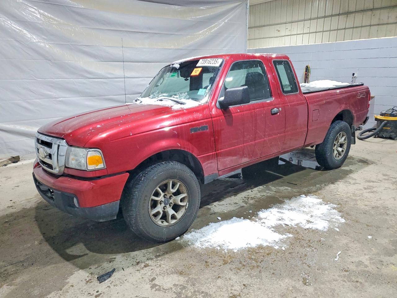 2007 Ford Ranger Super Cab Red vin: 1FTZR15E07PA48767