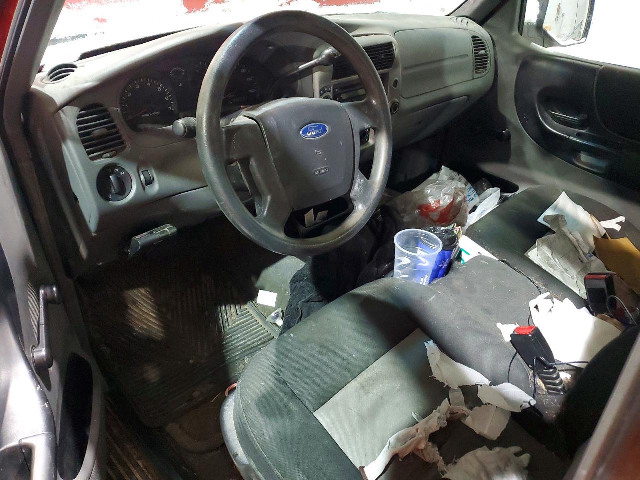 2007 Ford Ranger Super Cab Red vin: 1FTZR15E07PA48767