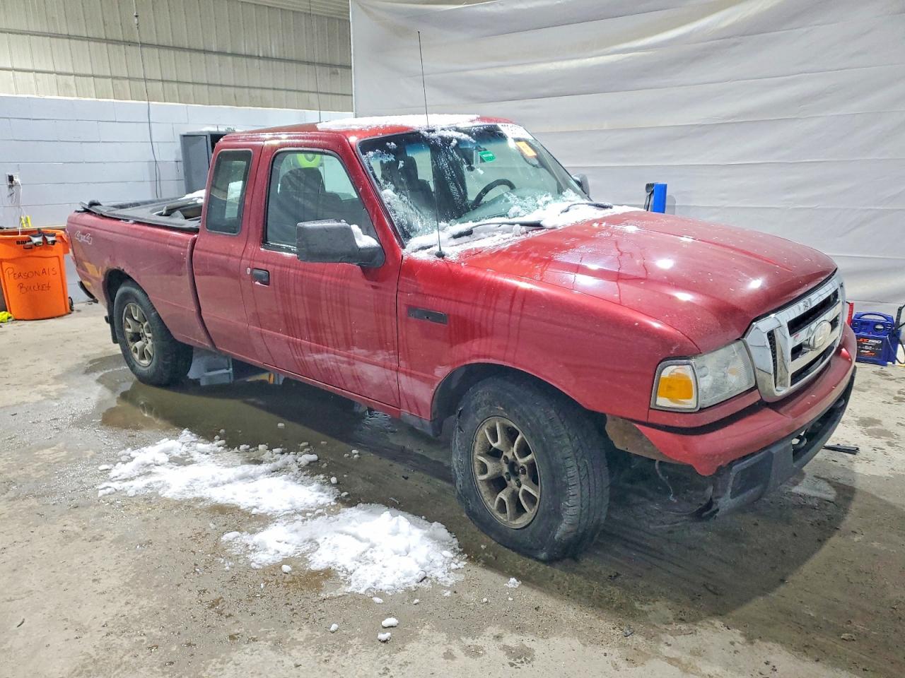 2007 Ford Ranger Super Cab Red vin: 1FTZR15E07PA48767