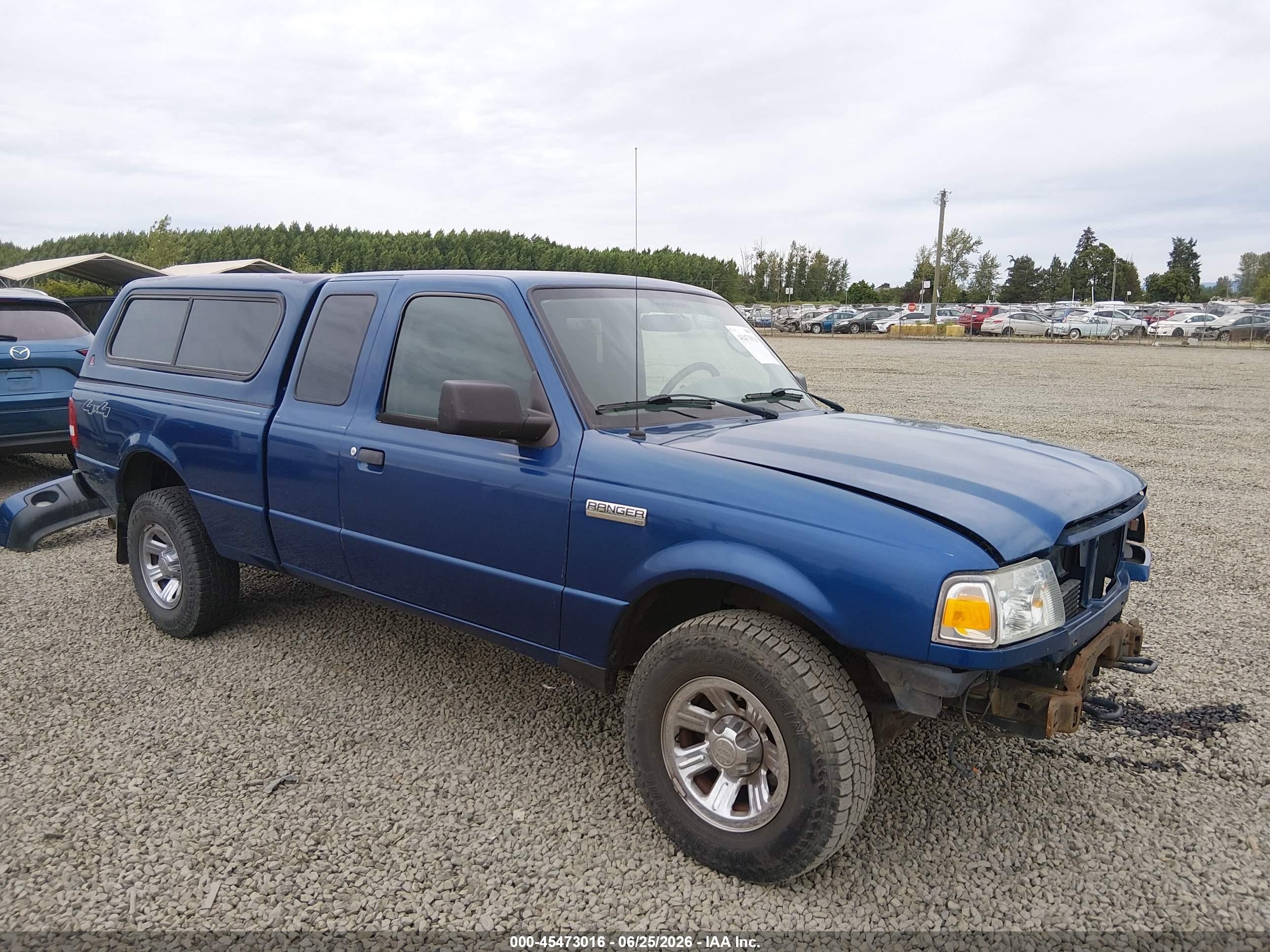 2008 Ford Ranger Fx4 Off-rd/sport/xl/xlt Blue vin: 1FTZR15E08PA41044
