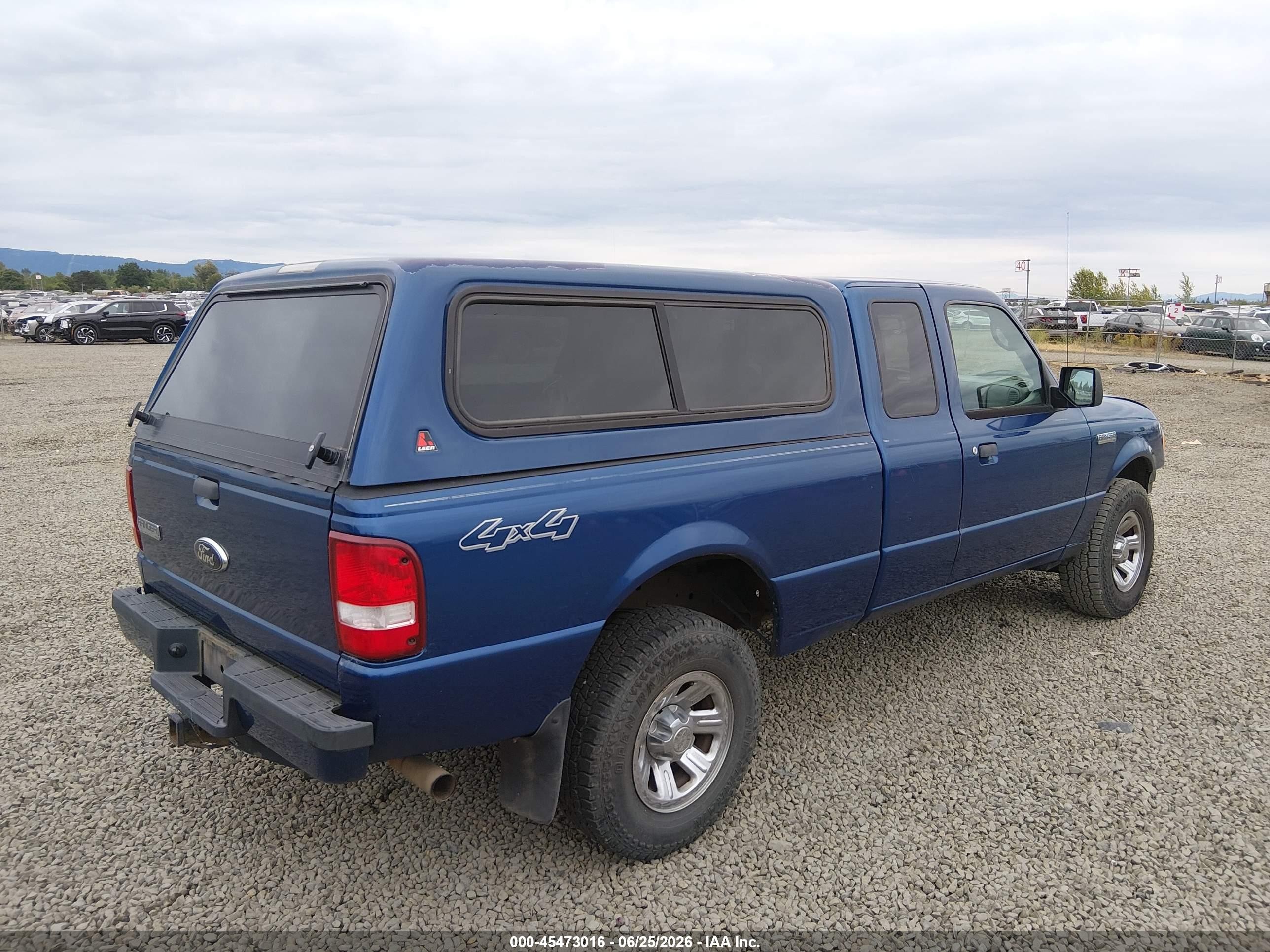 2008 Ford Ranger Fx4 Off-rd/sport/xl/xlt Синий vin: 1FTZR15E08PA41044