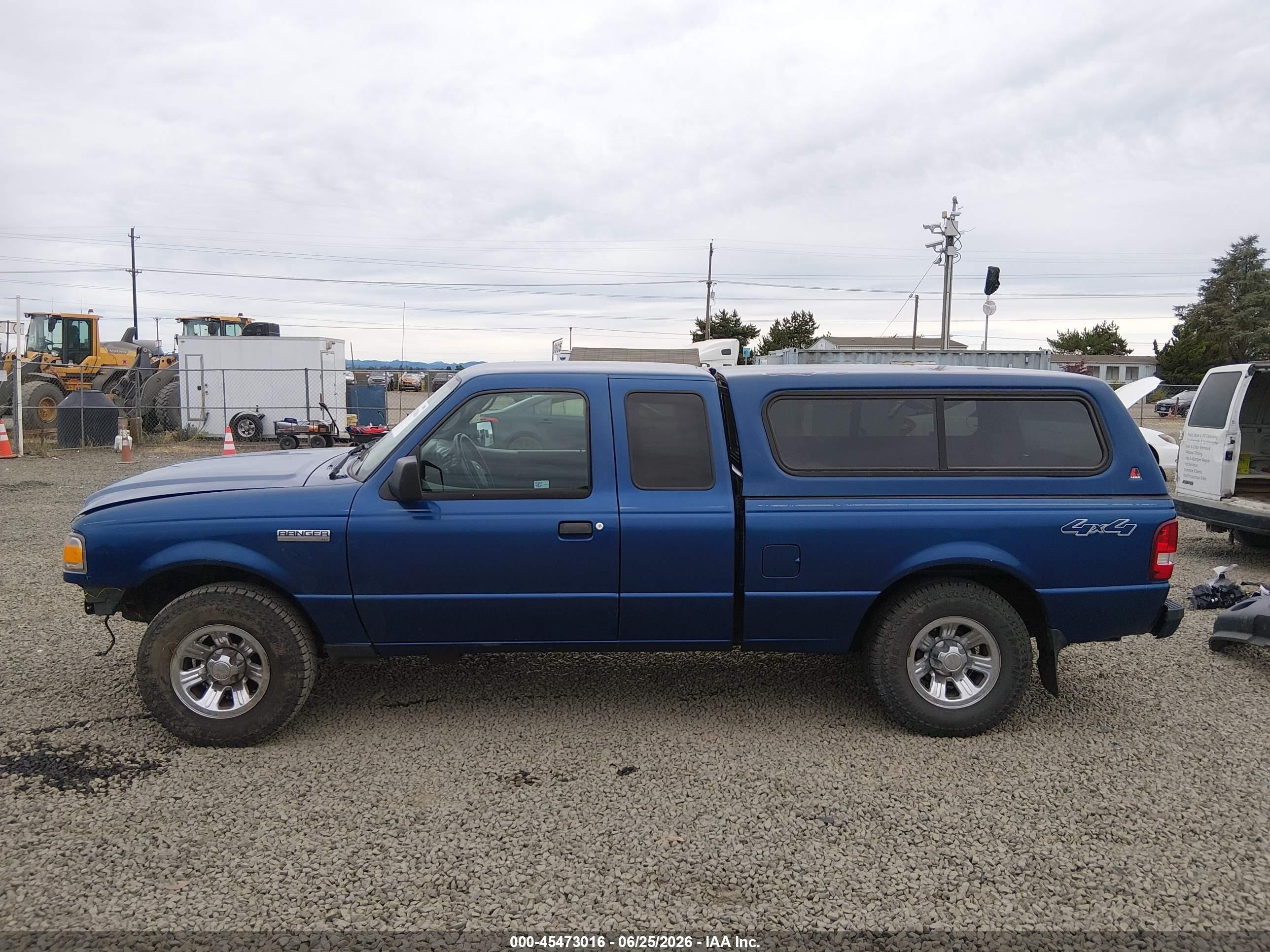 2008 Ford Ranger Fx4 Off-rd/sport/xl/xlt Синий vin: 1FTZR15E08PA41044