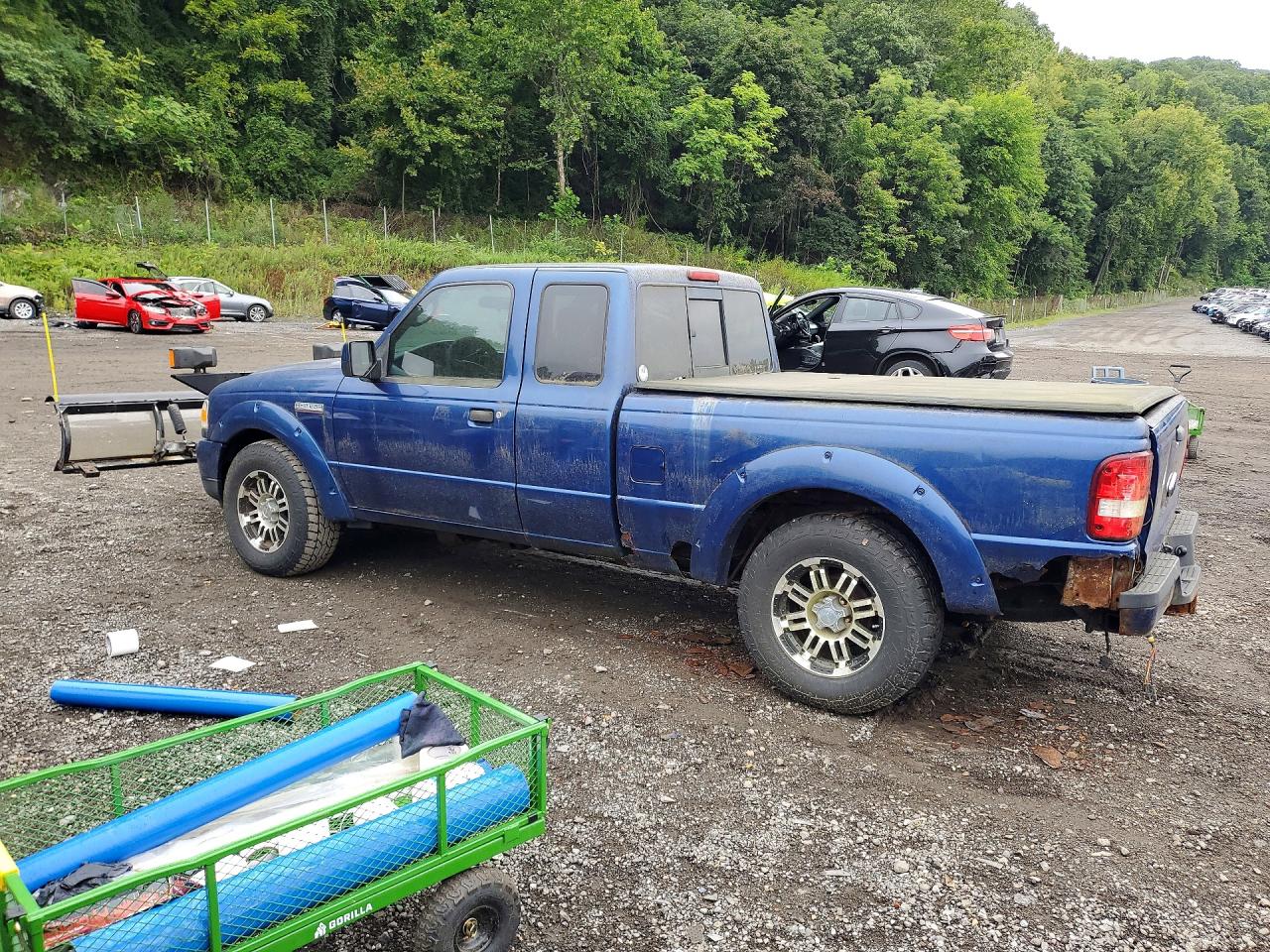 2009 Ford Ranger Blue vin: 1FTZR15E09PA09650