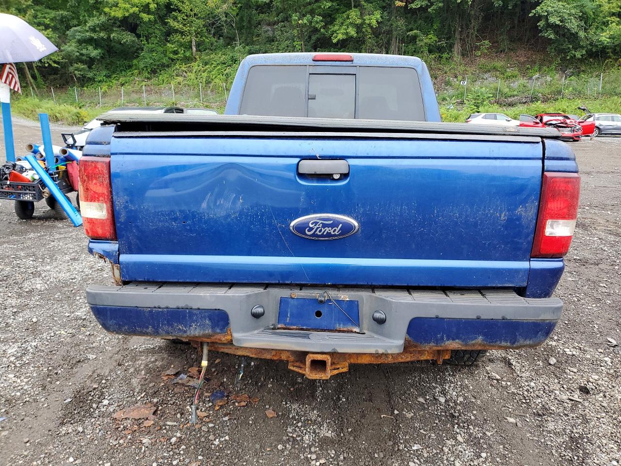2009 Ford Ranger Blue vin: 1FTZR15E09PA09650