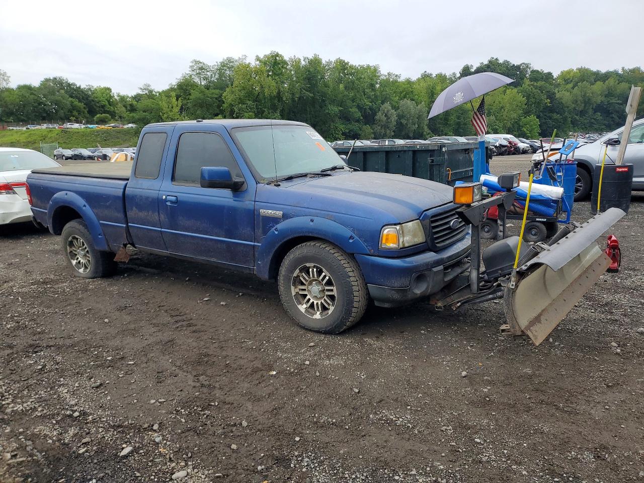 2009 Ford Ranger Blue vin: 1FTZR15E09PA09650