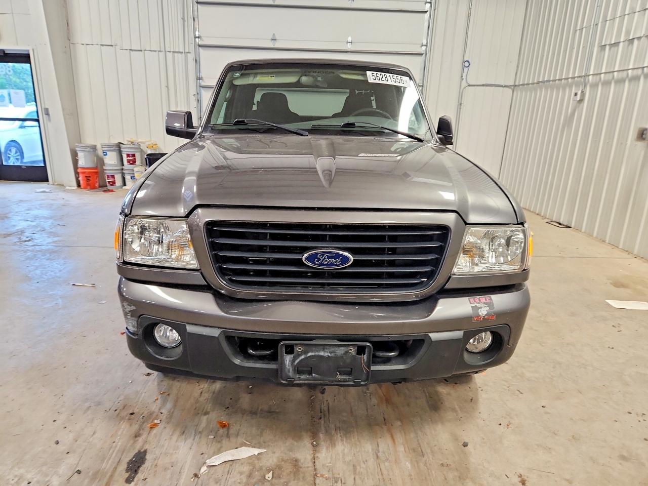 2009 Ford Ranger Super Cab Серый vin: 1FTZR15E09PA18168