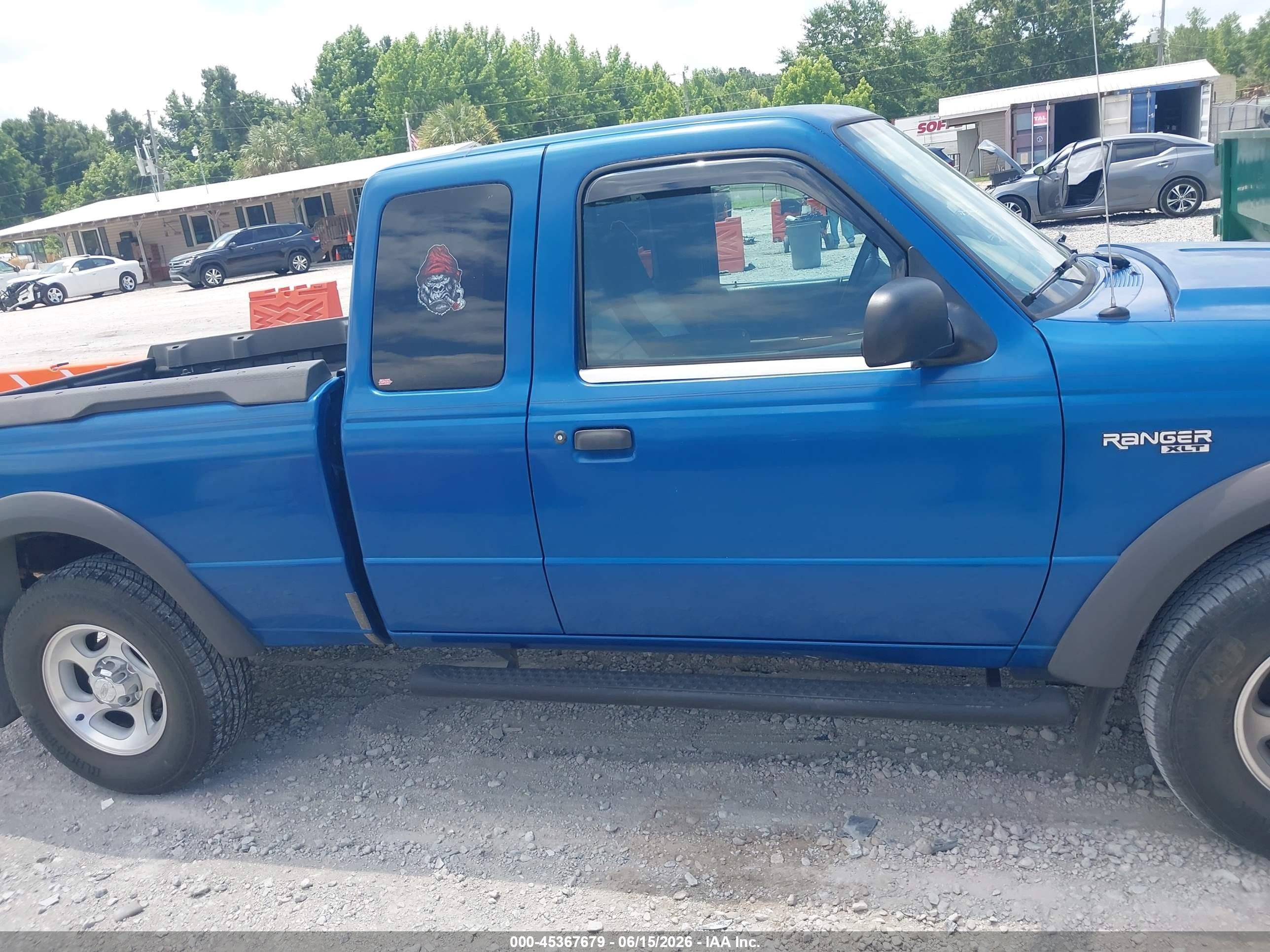 2001 Ford Ranger Edge/xlt Blue vin: 1FTZR15E11PA01531