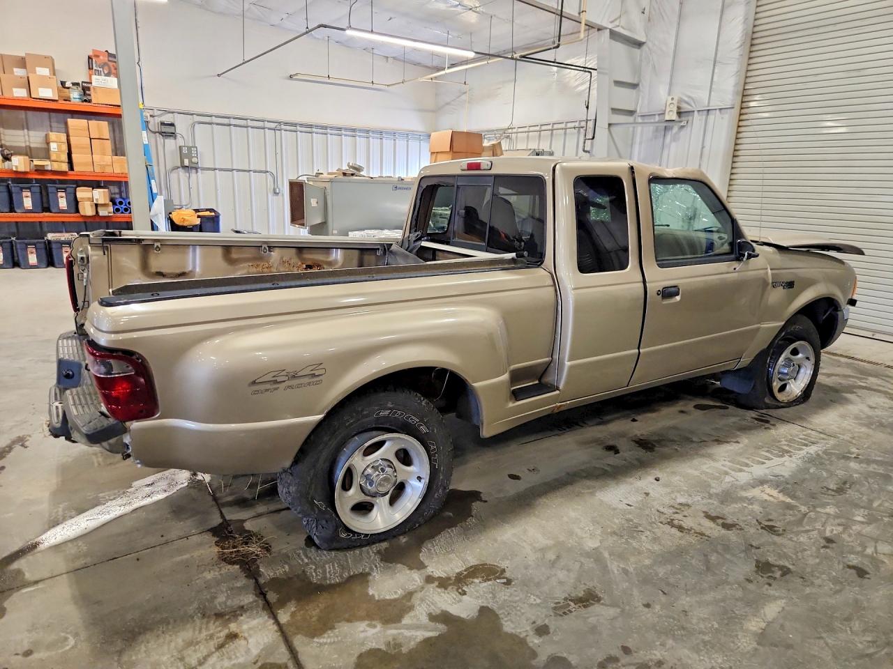 2001 Ford Ranger Super Cab Tan vin: 1FTZR15E11PA72437