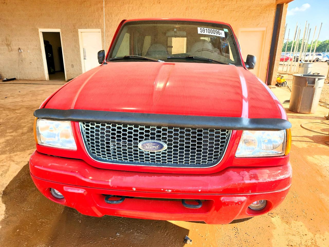 2001 Ford Ranger Super Cab Red vin: 1FTZR15E11TA48386