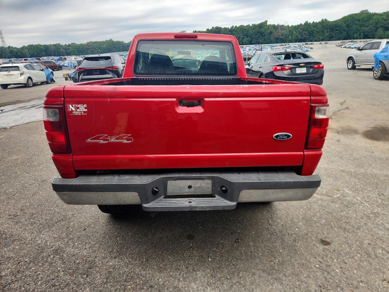 2003 Ford Ranger Super Cab Red vin: 1FTZR15E13PB81516