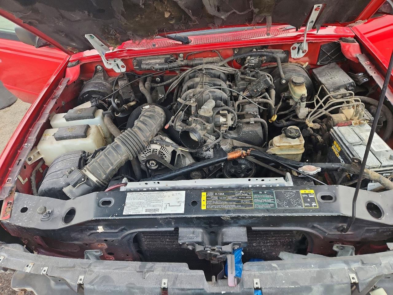 2003 Ford Ranger Super Cab Red vin: 1FTZR15E13PB81516