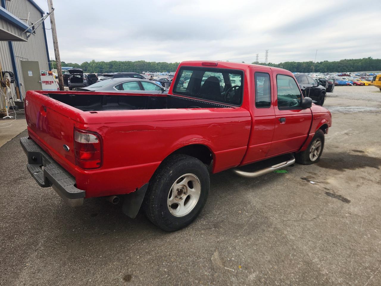 2003 Ford Ranger Super Cab Red vin: 1FTZR15E13PB81516