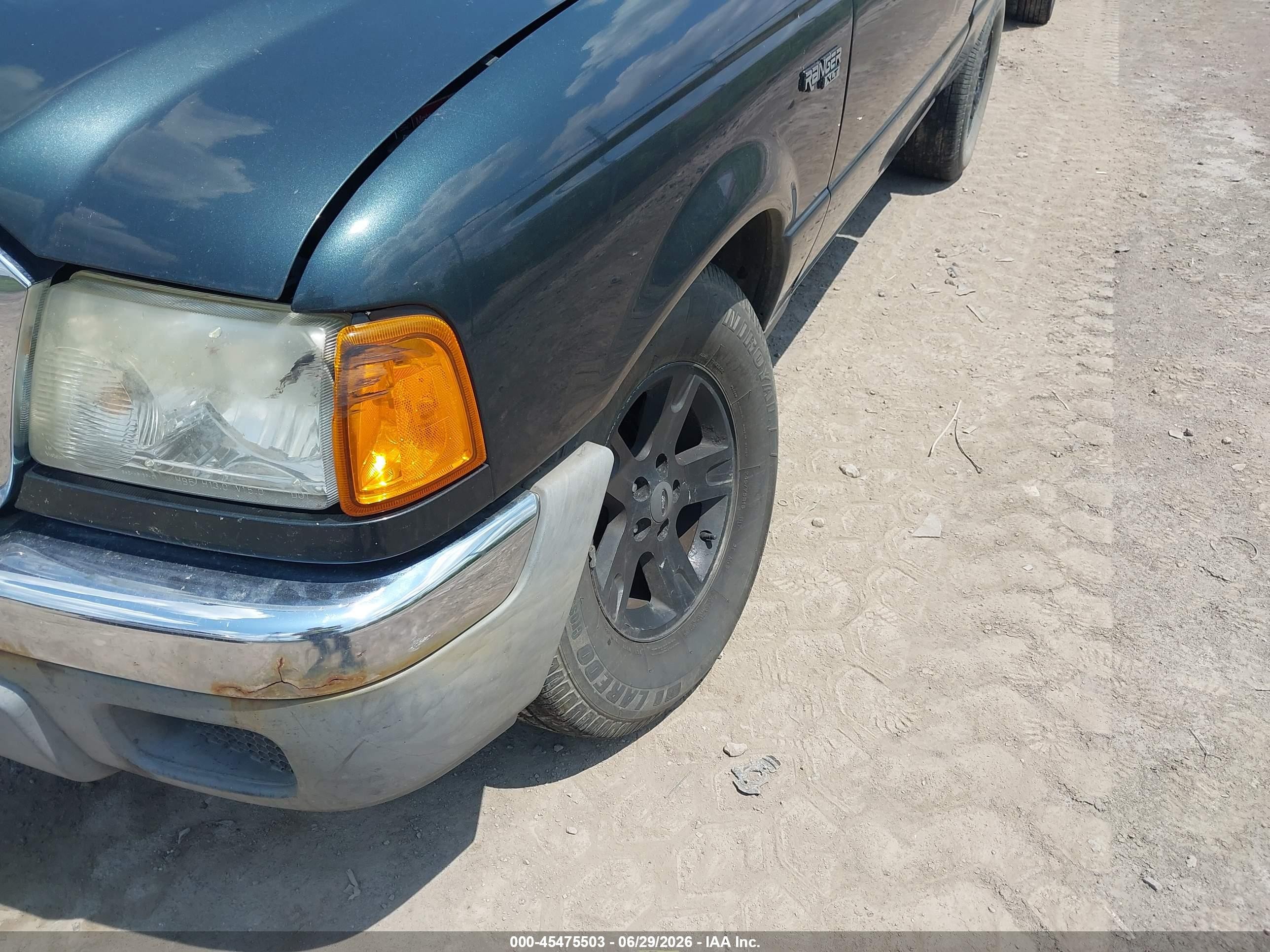 2004 Ford Ranger Xlt Black vin: 1FTZR15E14PA93373