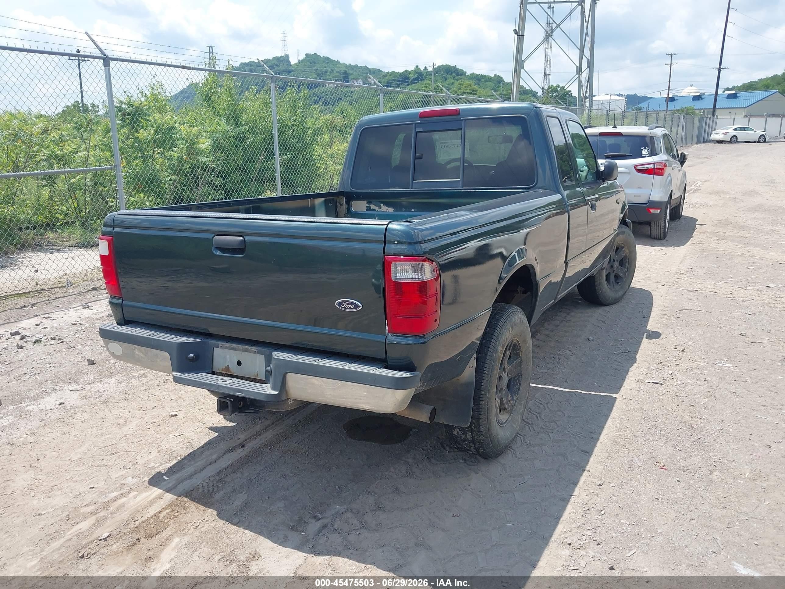 2004 Ford Ranger Xlt Black vin: 1FTZR15E14PA93373