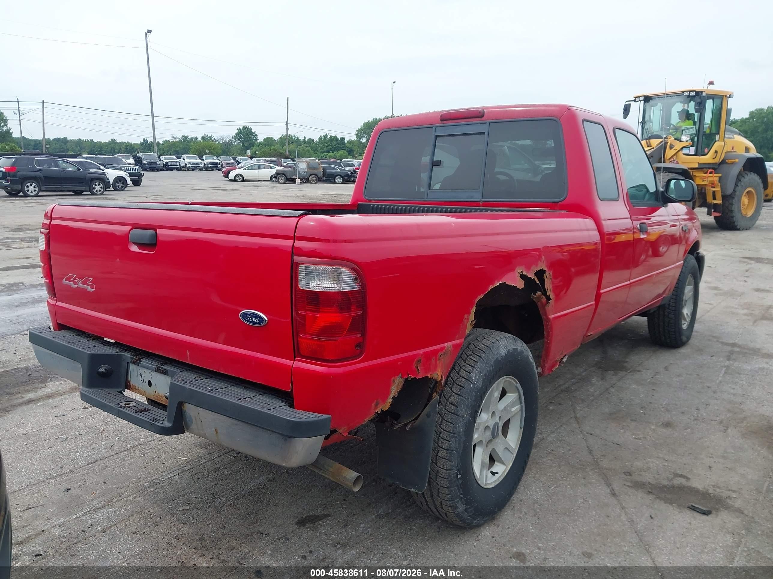 2004 Ford Ranger Xlt Красный vin: 1FTZR15E14PB08373