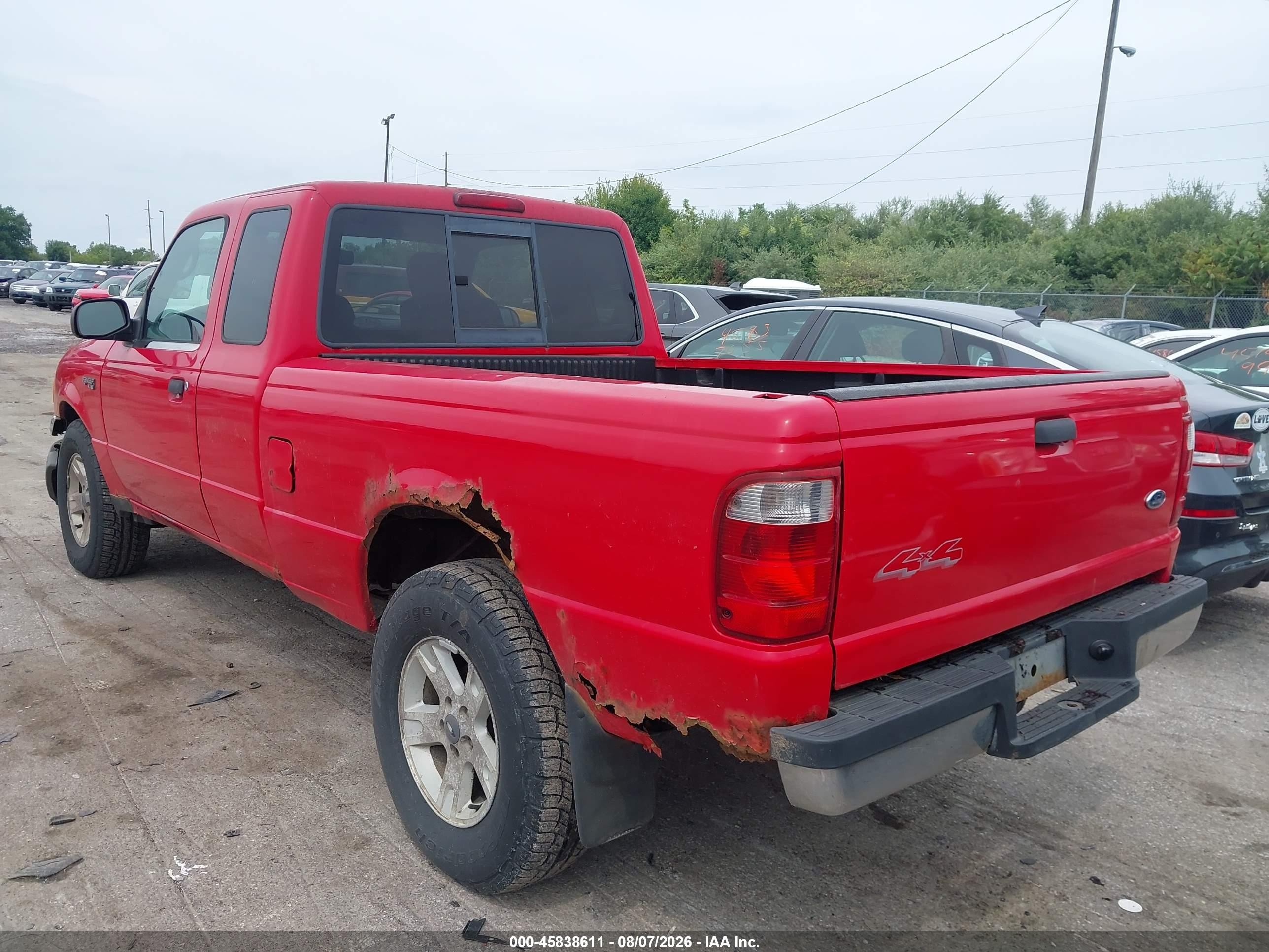 2004 Ford Ranger Xlt Красный vin: 1FTZR15E14PB08373