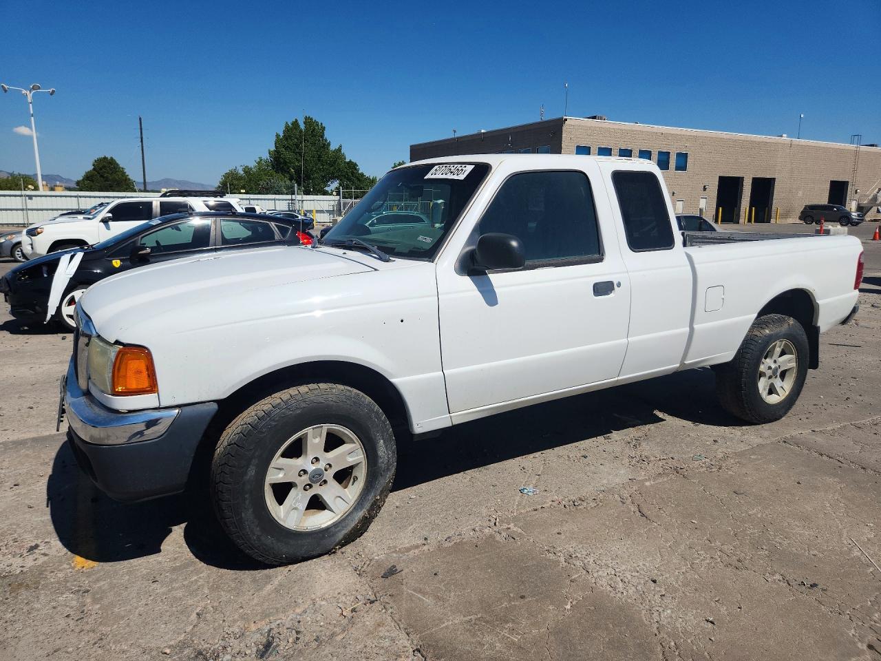 2004 Ford Ranger Super Cab White vin: 1FTZR15E14PB14979