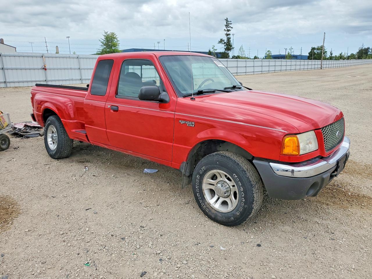2001 Ford Ranger Super Cab Red vin: 1FTZR15E21PB17496