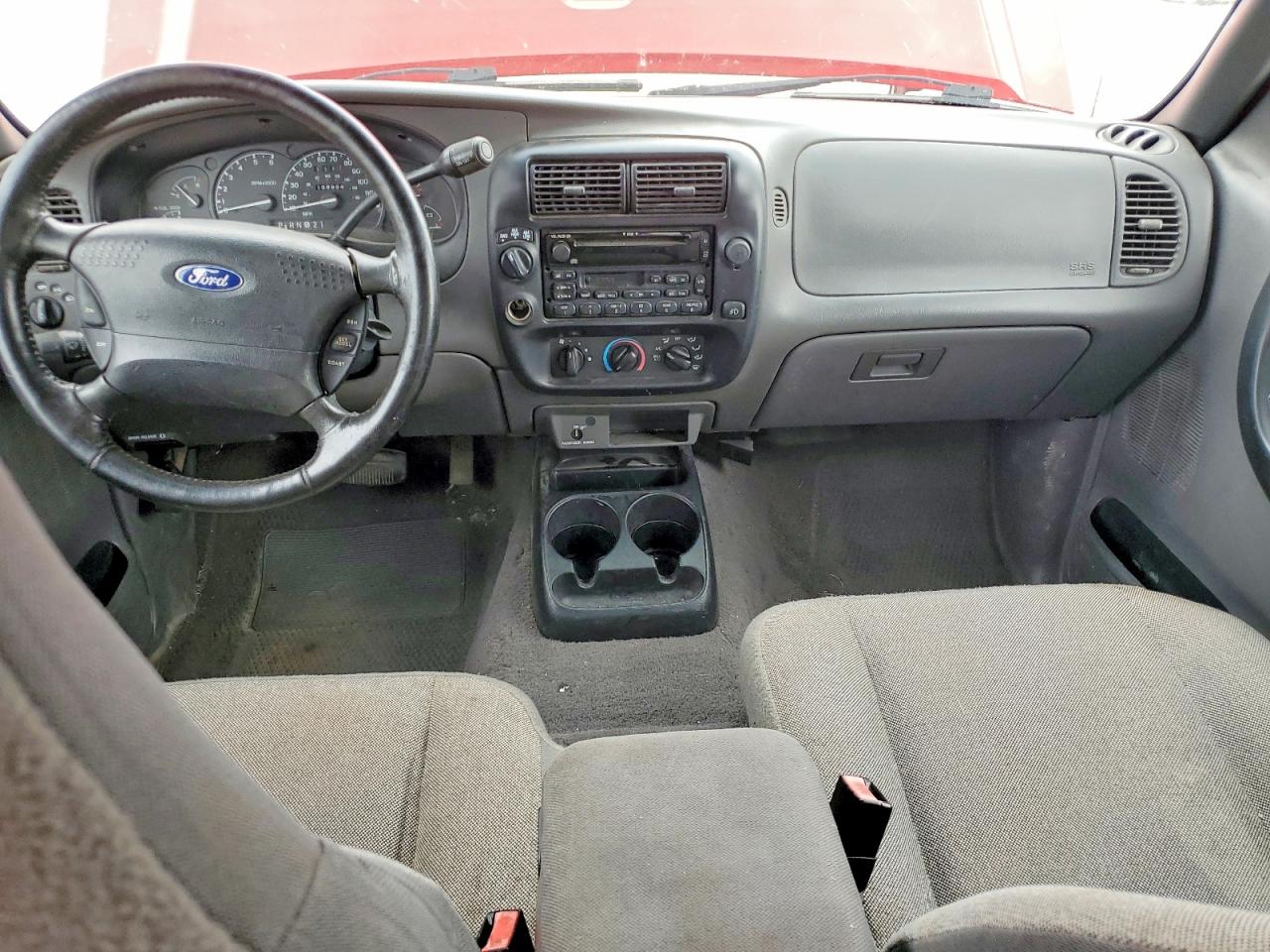 2001 Ford Ranger Super Cab Red vin: 1FTZR15E21PB17496