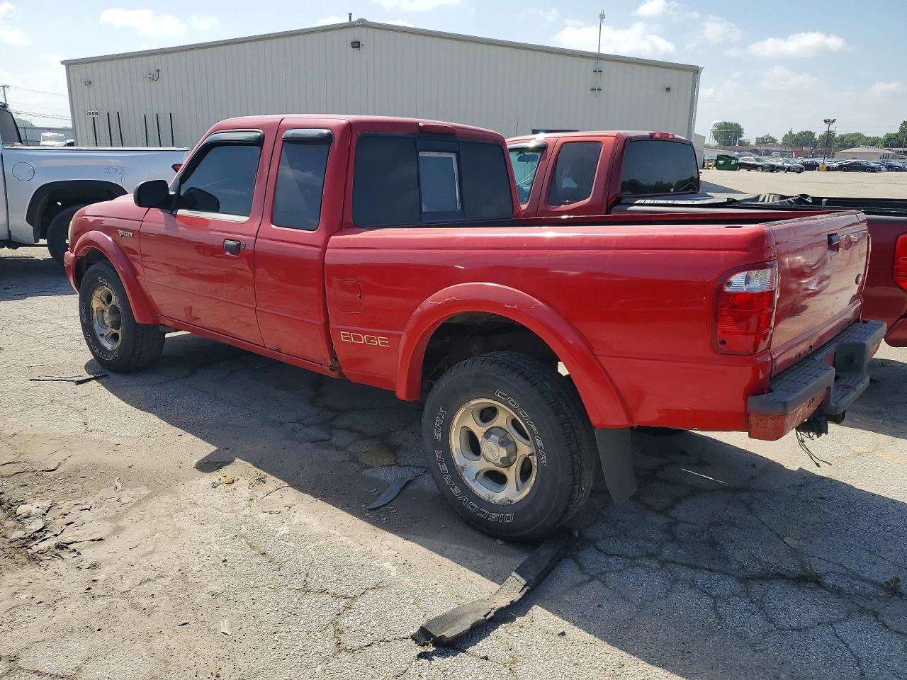 2001 Ford Ranger Super Cab Red vin: 1FTZR15E21TA89948