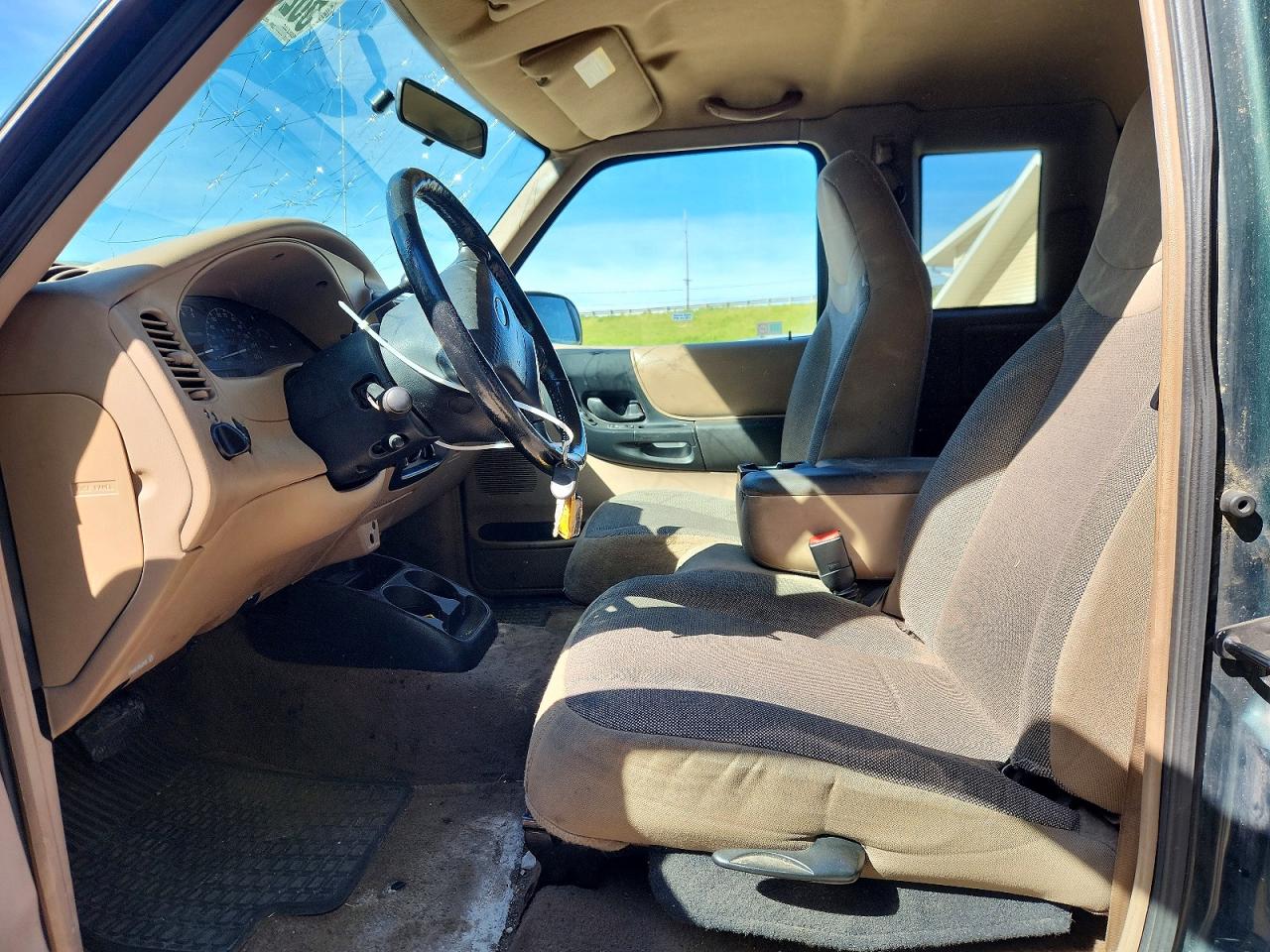 2002 Ford Ranger Super Cab Green vin: 1FTZR15E22PB46515