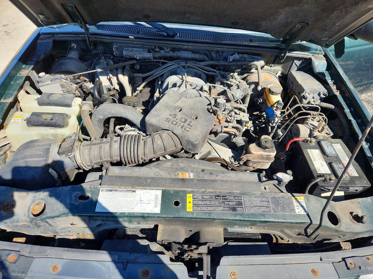 2002 Ford Ranger Super Cab Green vin: 1FTZR15E22PB46515