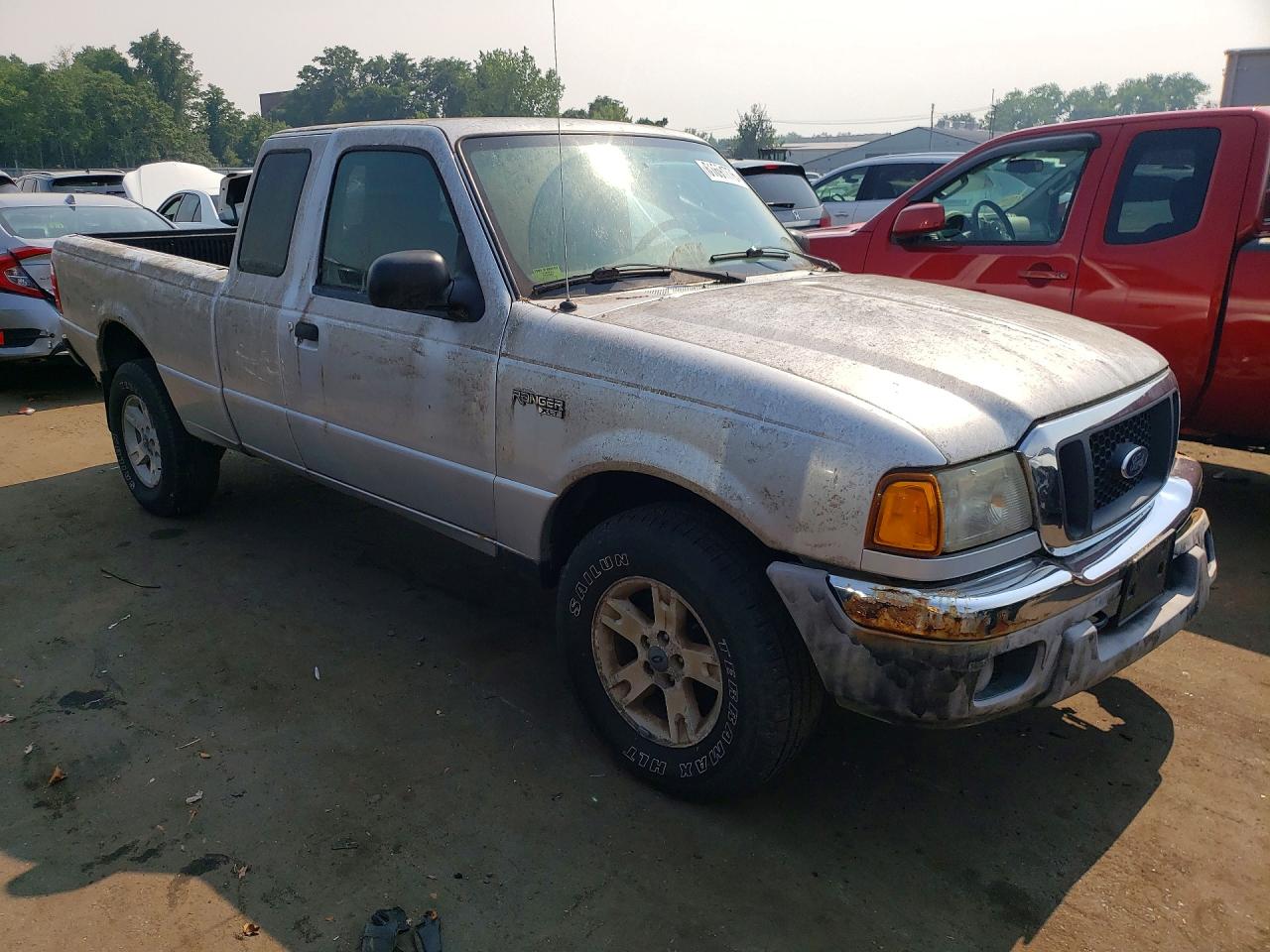 2005 Ford Ranger Super Cab Silver vin: 1FTZR15E25PA14858