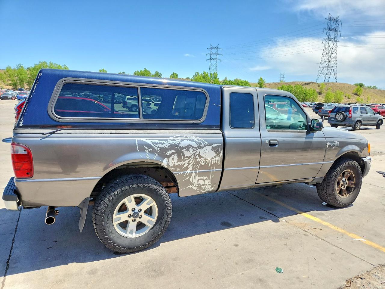 2005 Ford Ranger Super Cab Charcoal vin: 1FTZR15E25PA30980