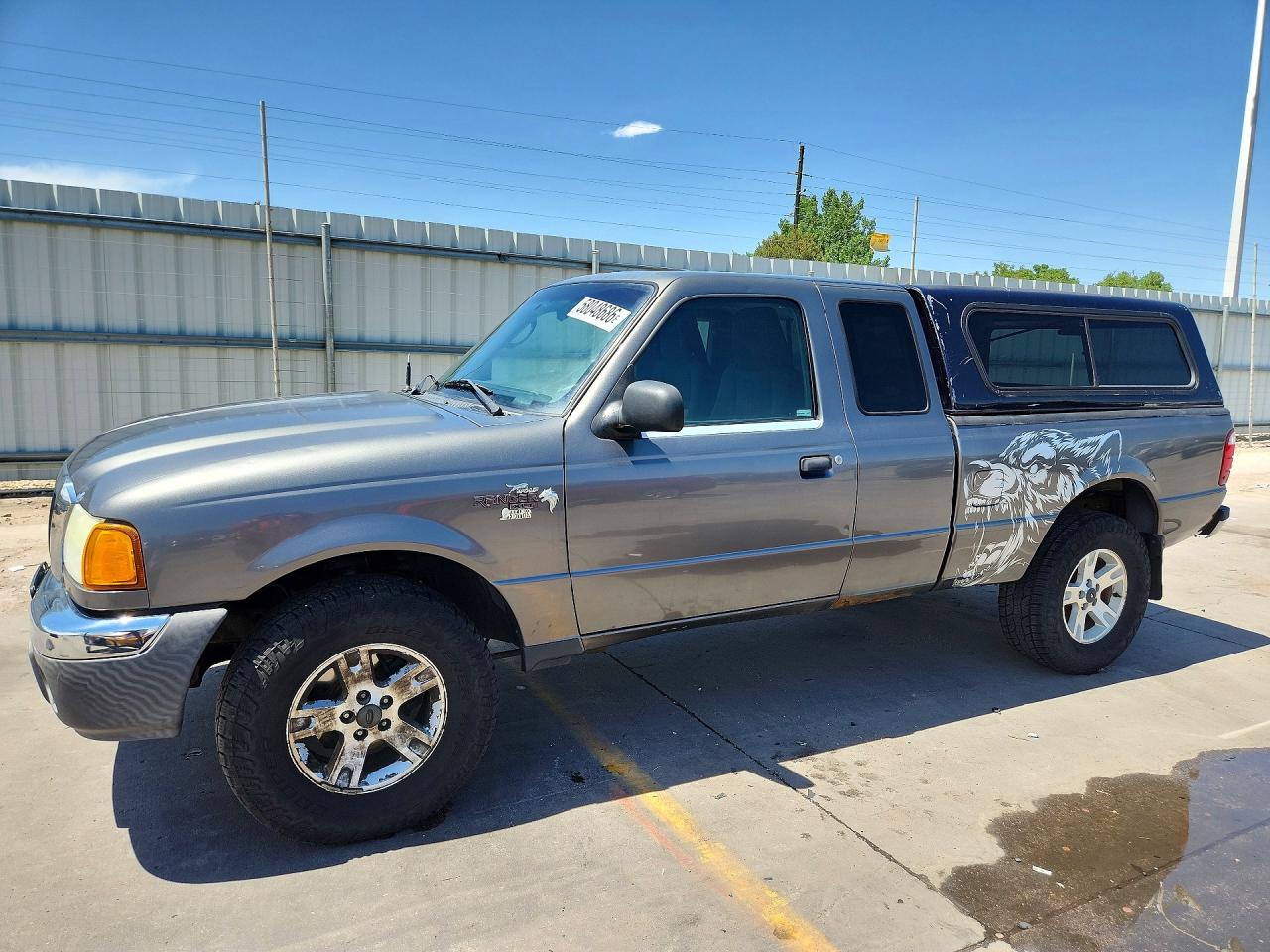 2005 Ford Ranger Super Cab Charcoal vin: 1FTZR15E25PA30980