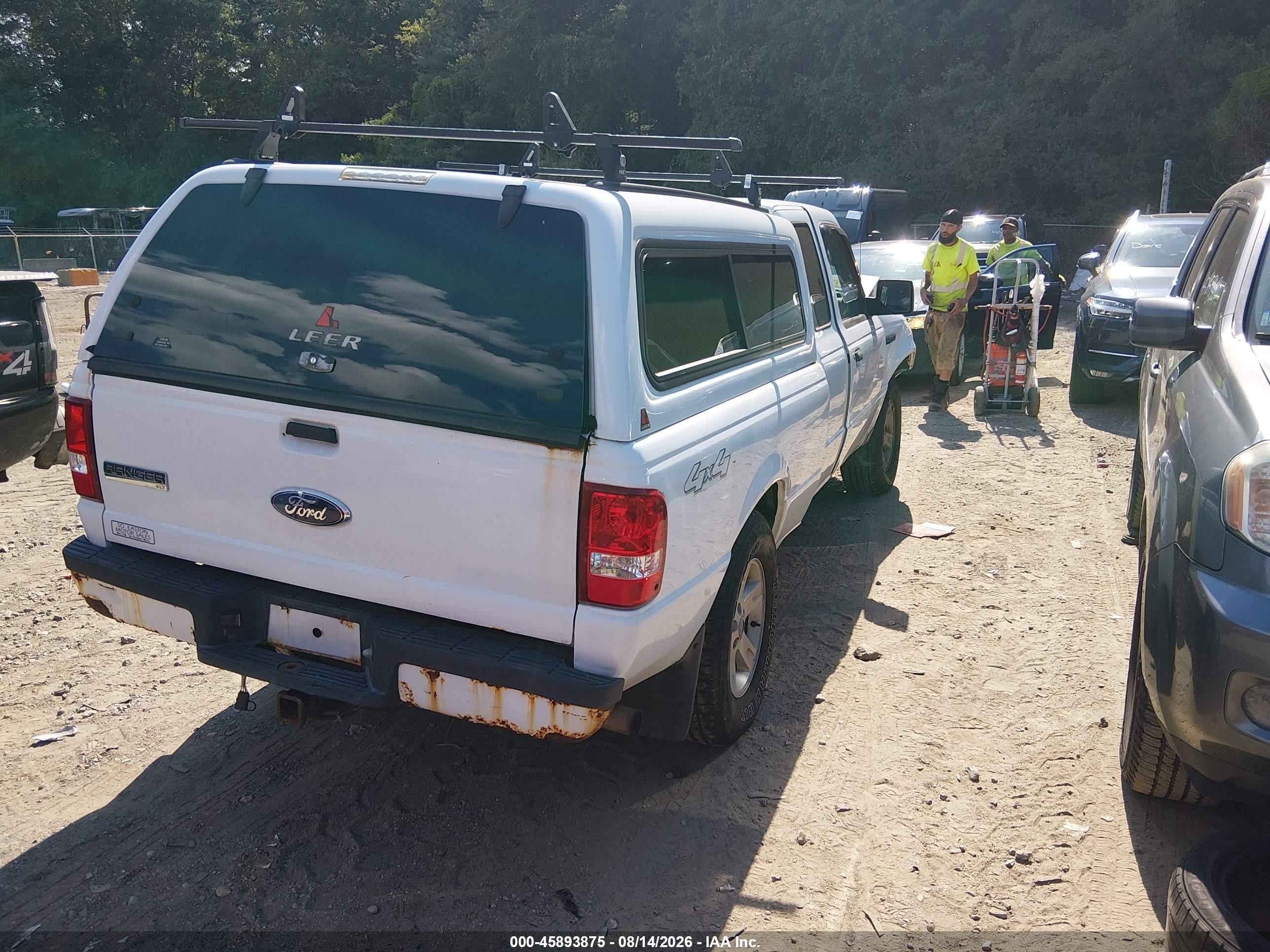 2006 Ford Ranger Fx4 Off-road/sport/xl/xlt White vin: 1FTZR15E26PA20371