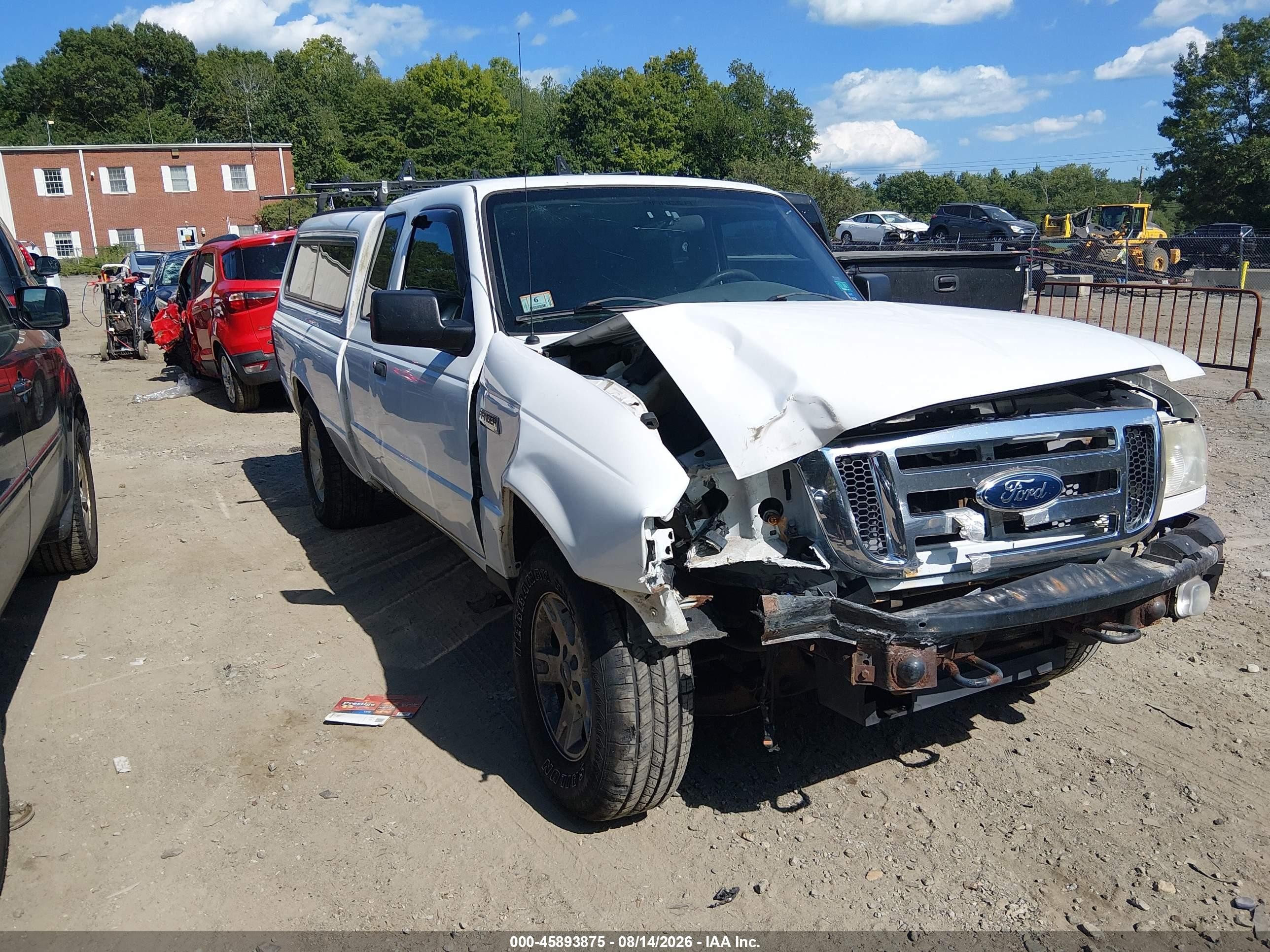 2006 Ford Ranger Fx4 Off-road/sport/xl/xlt White vin: 1FTZR15E26PA20371