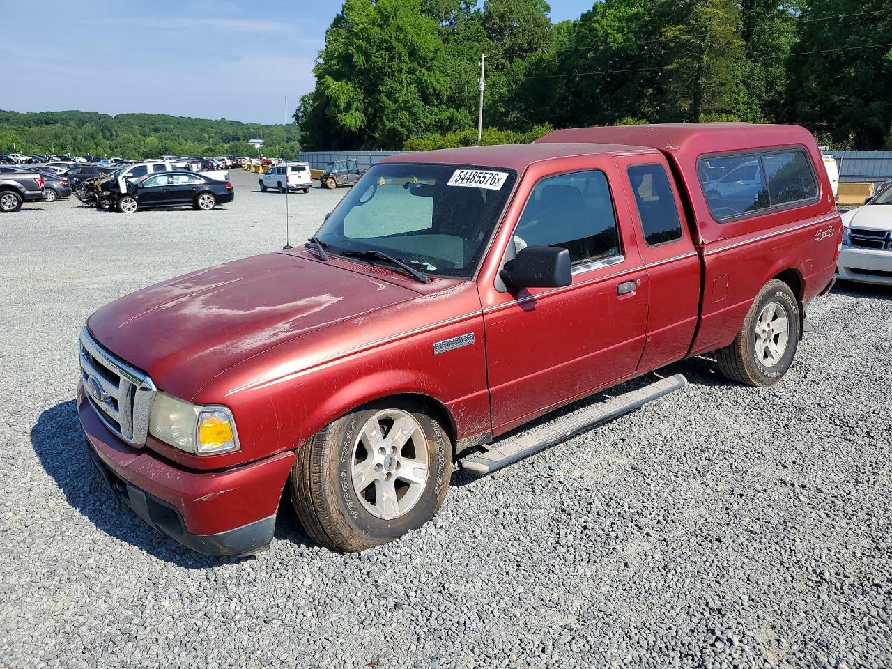 2006 Ford Ranger Super Cab Red vin: 1FTZR15E26PA24100