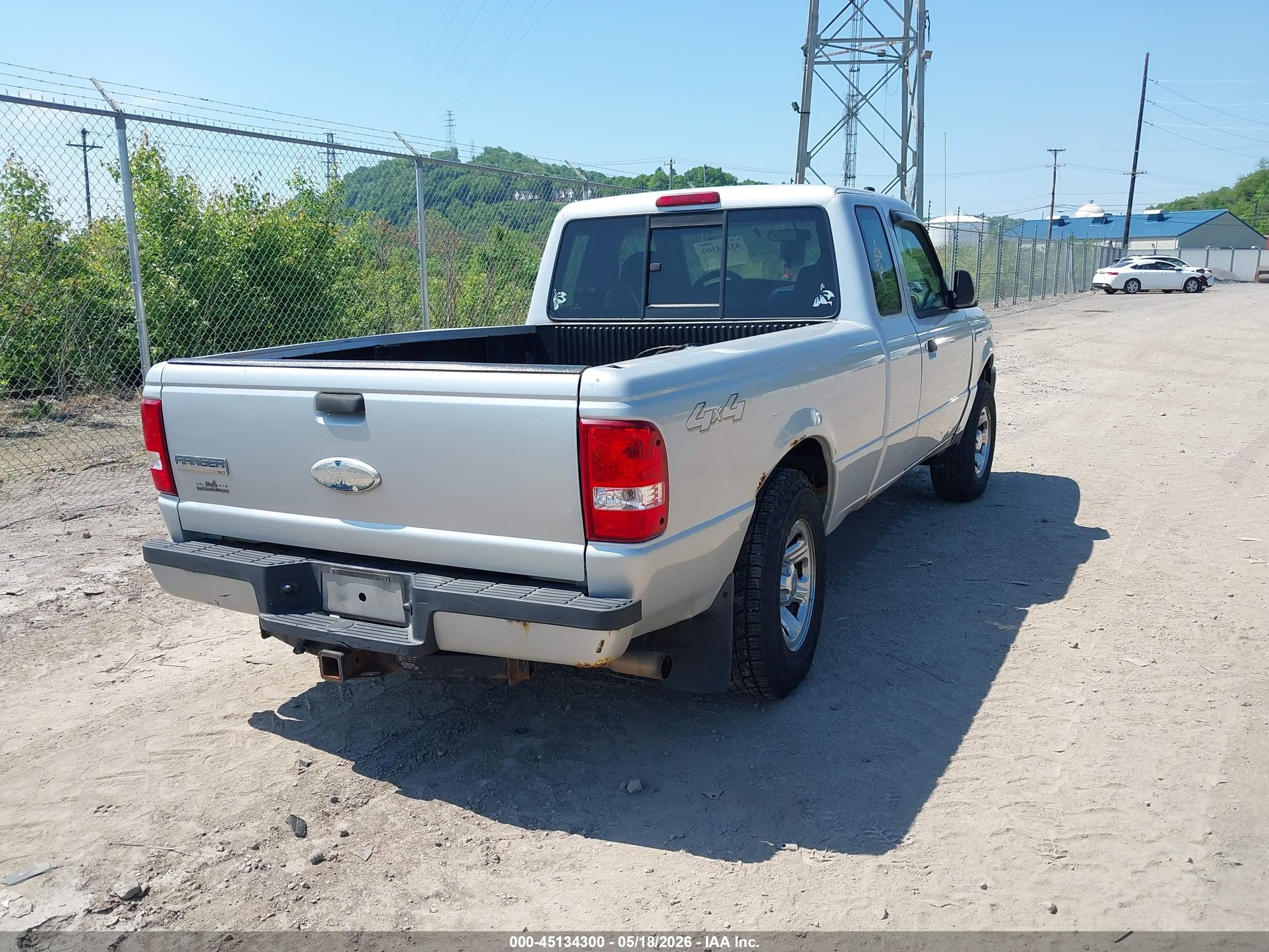 2009 Ford Ranger Fx4 Off-road/sport/xl/xlt Серебряный vin: 1FTZR15E29PA46926