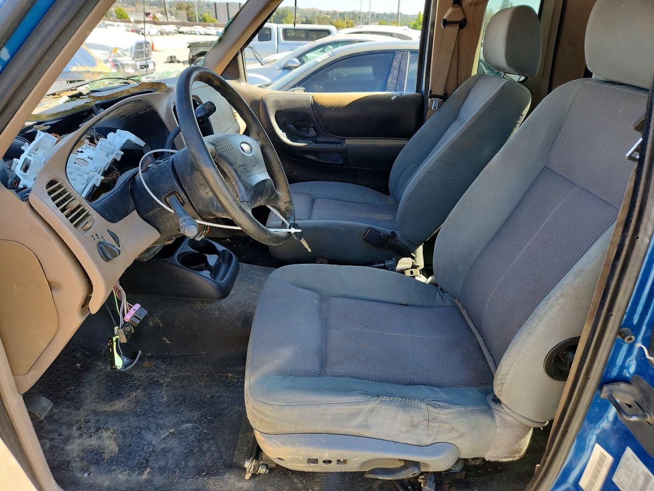 2001 Ford Ranger Super Cab Blue vin: 1FTZR15E31PA75839