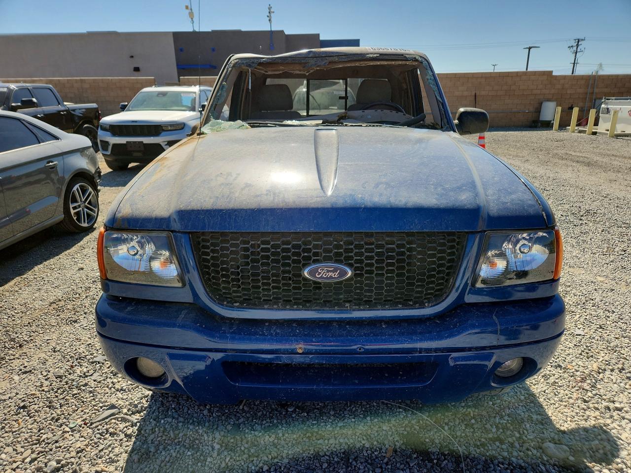 2001 Ford Ranger Super Cab Blue vin: 1FTZR15E31PA75839
