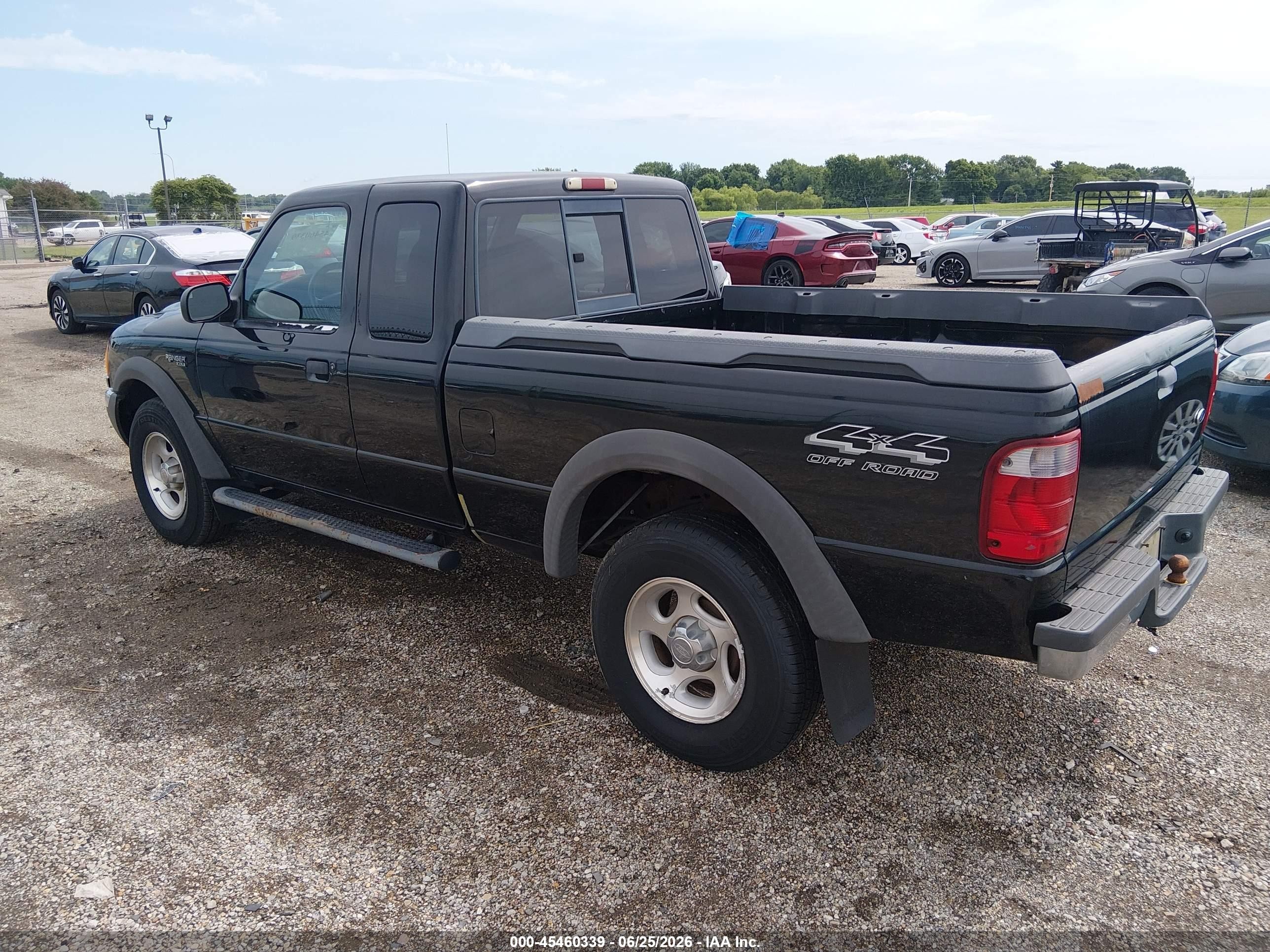 2001 Ford Ranger Edge/xlt Black vin: 1FTZR15E31TA41116