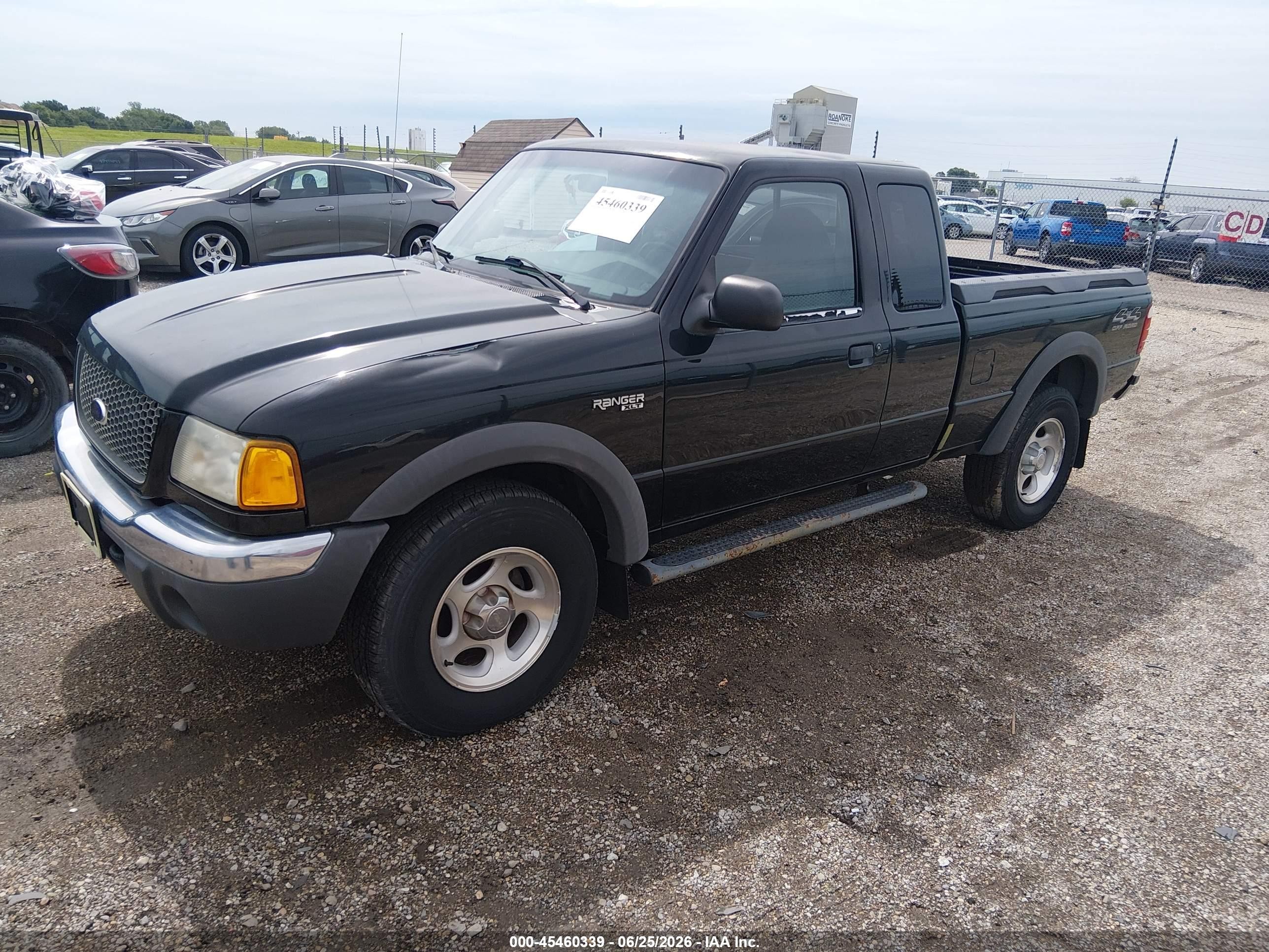 2001 Ford Ranger Edge/xlt Black vin: 1FTZR15E31TA41116