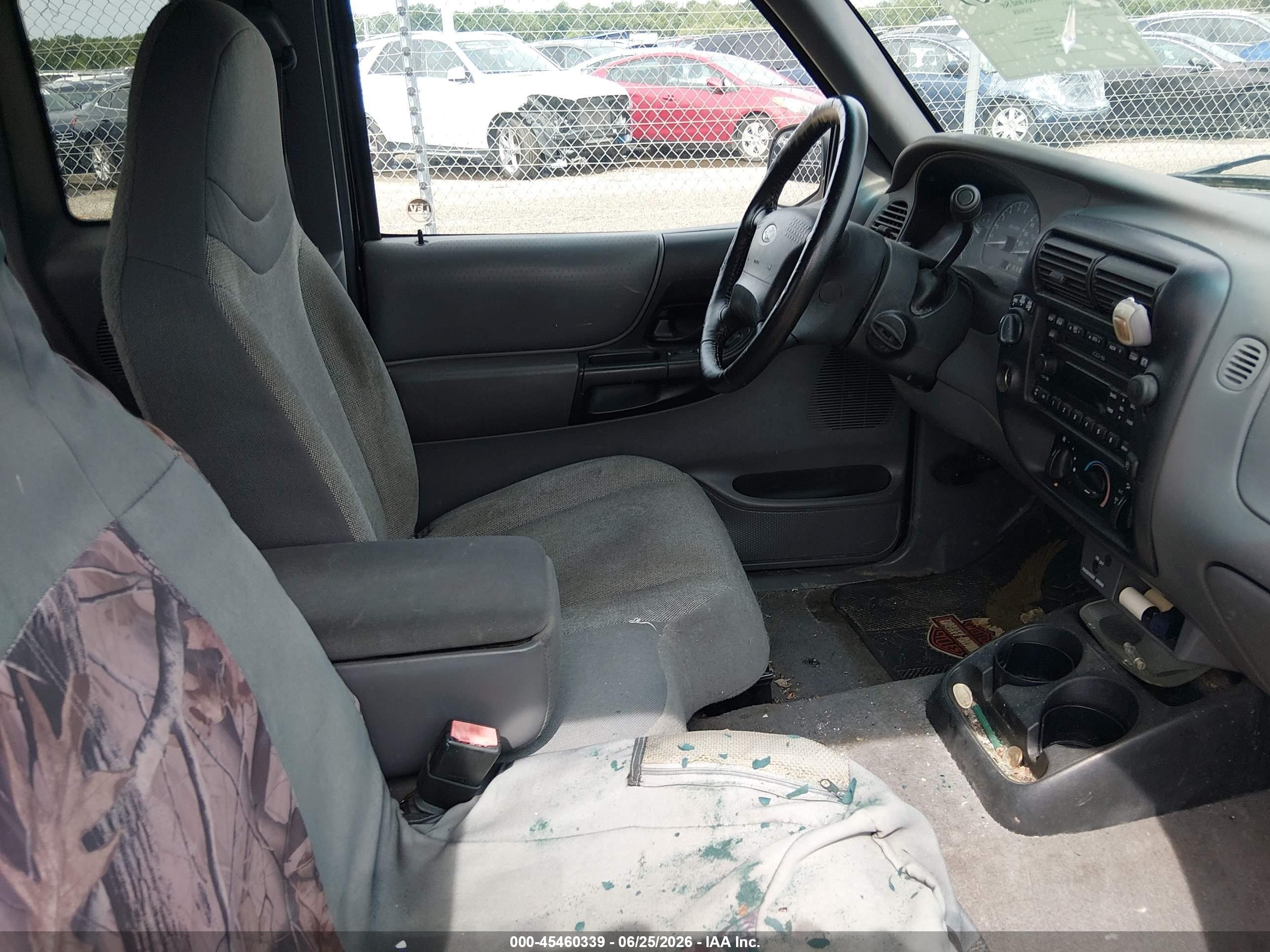 2001 Ford Ranger Edge/xlt Black vin: 1FTZR15E31TA41116
