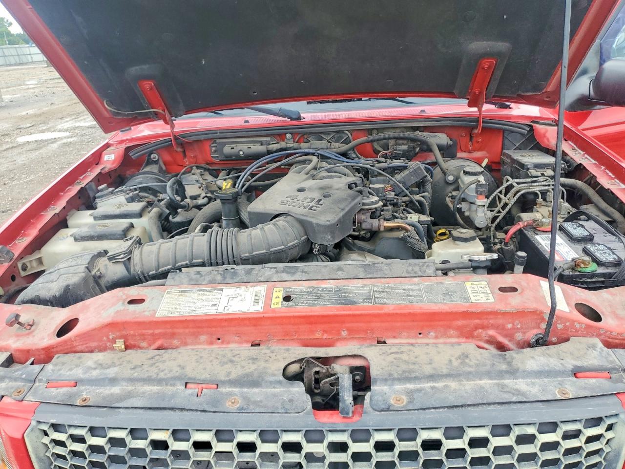 2001 Ford Ranger Super Cab Красный vin: 1FTZR15E31TA79204