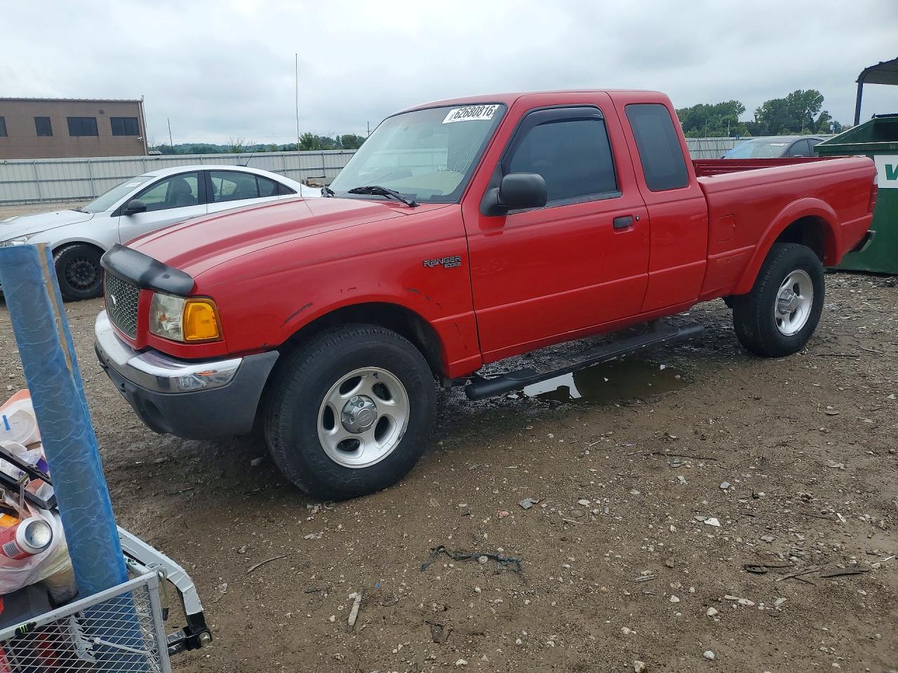 2001 Ford Ranger Super Cab Красный vin: 1FTZR15E31TA79204
