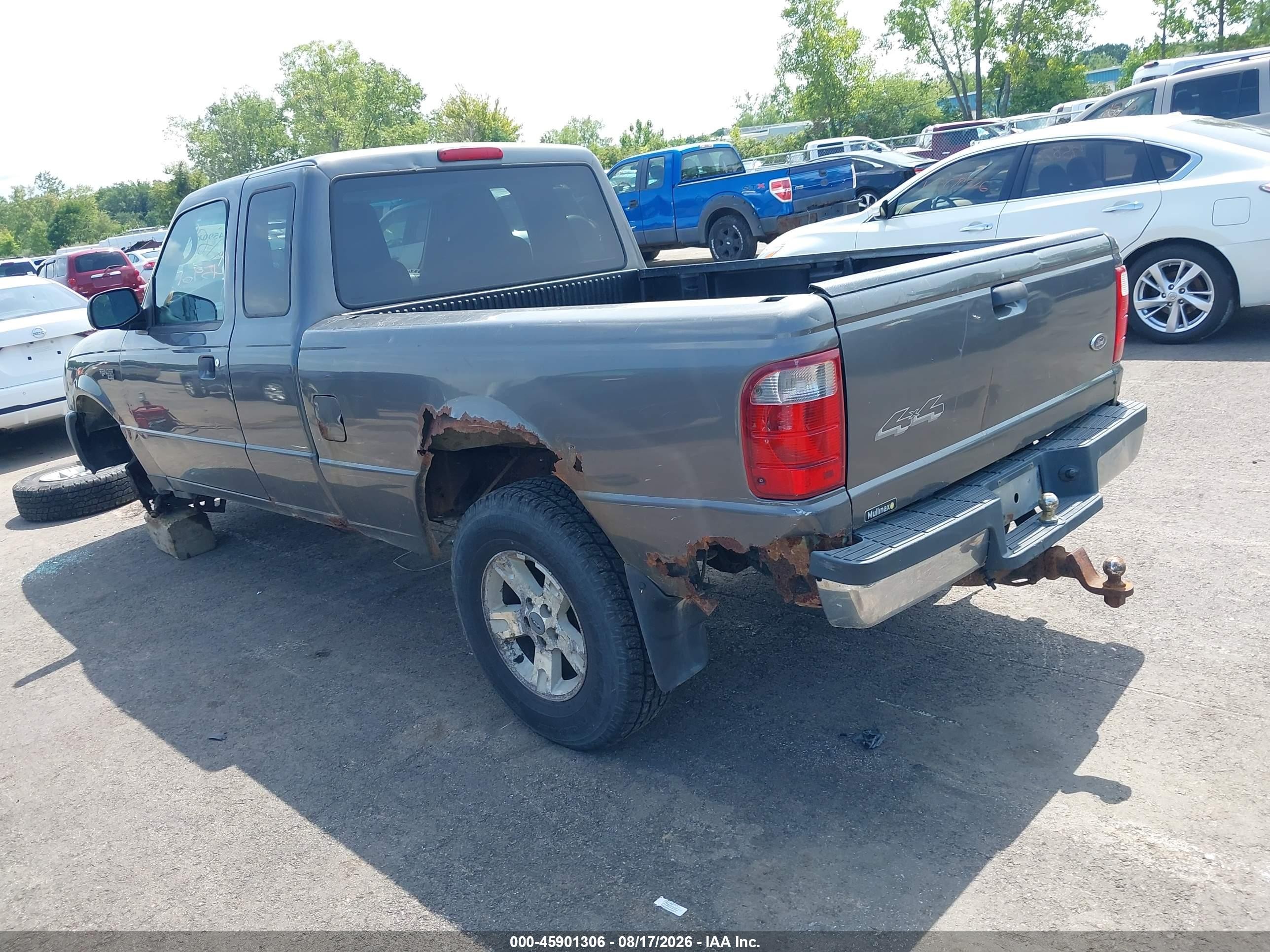 2004 Ford Ranger Xlt Gray vin: 1FTZR15E34TA18990